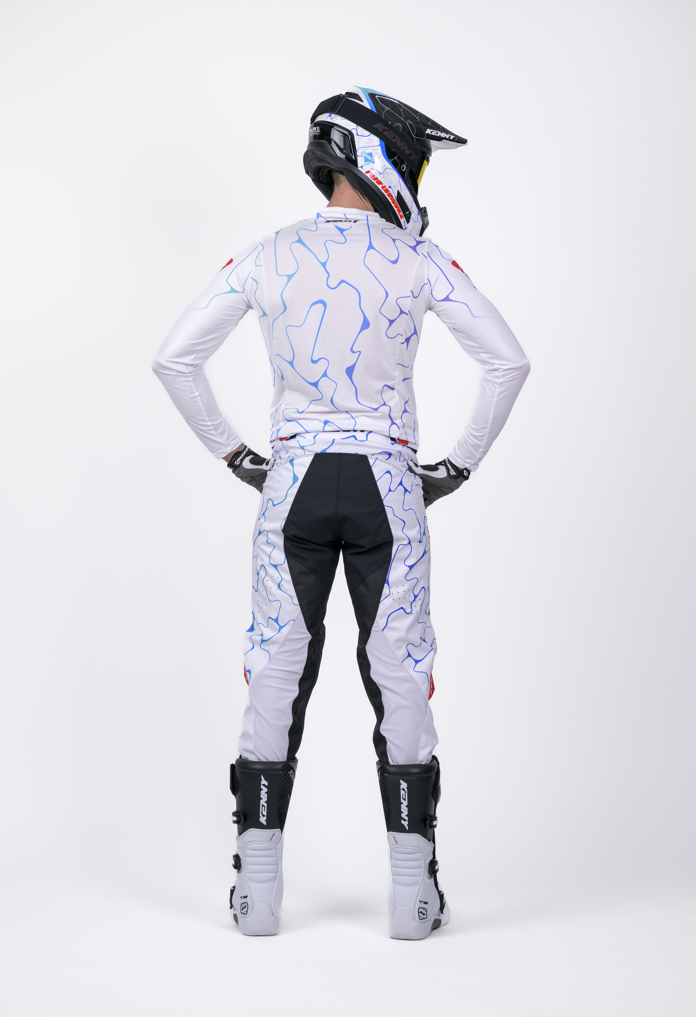 KENNY Performance Pants Wave White - 4