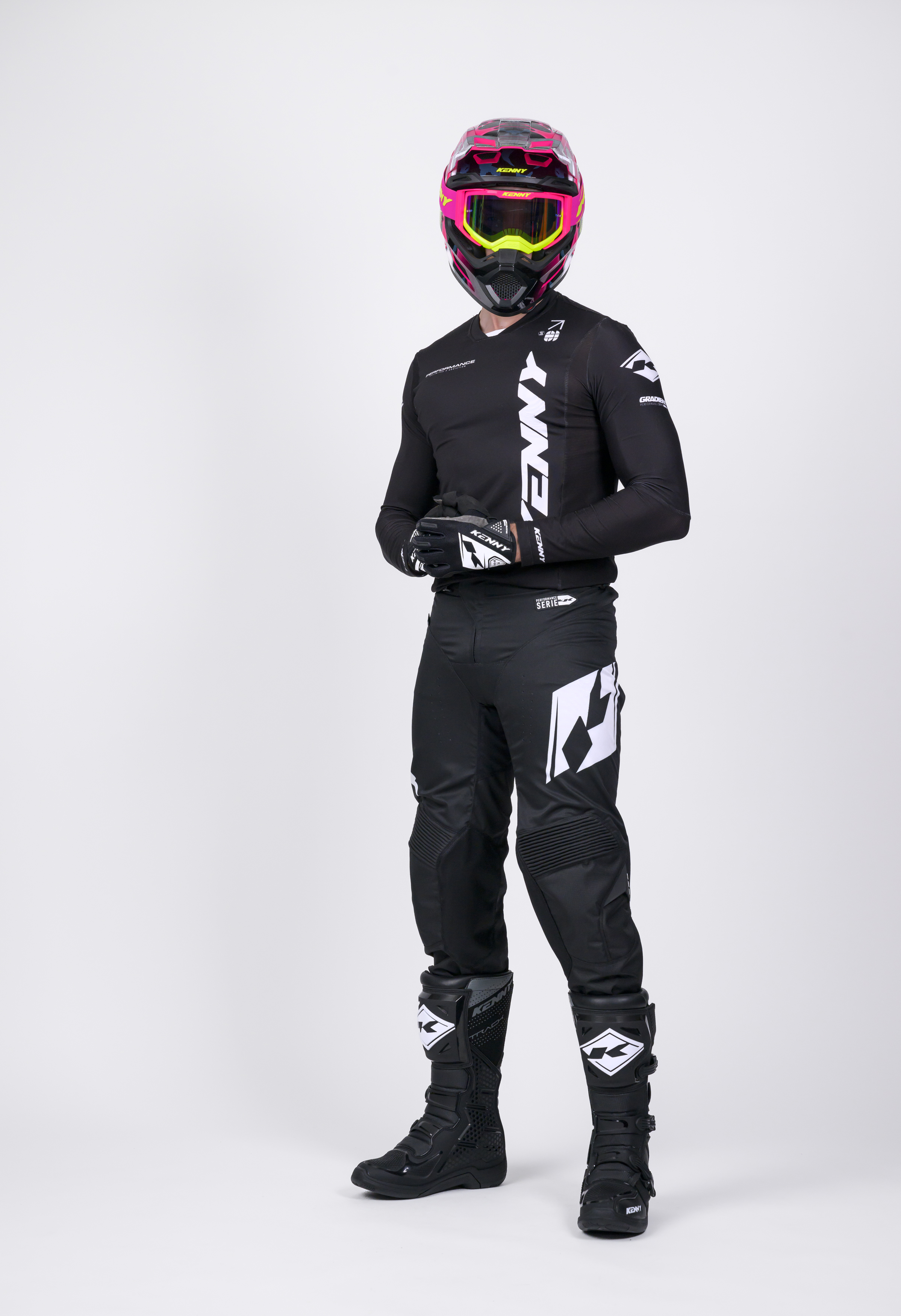 PERFORMANCE PANTS SOLID BLACK KENNY - 3