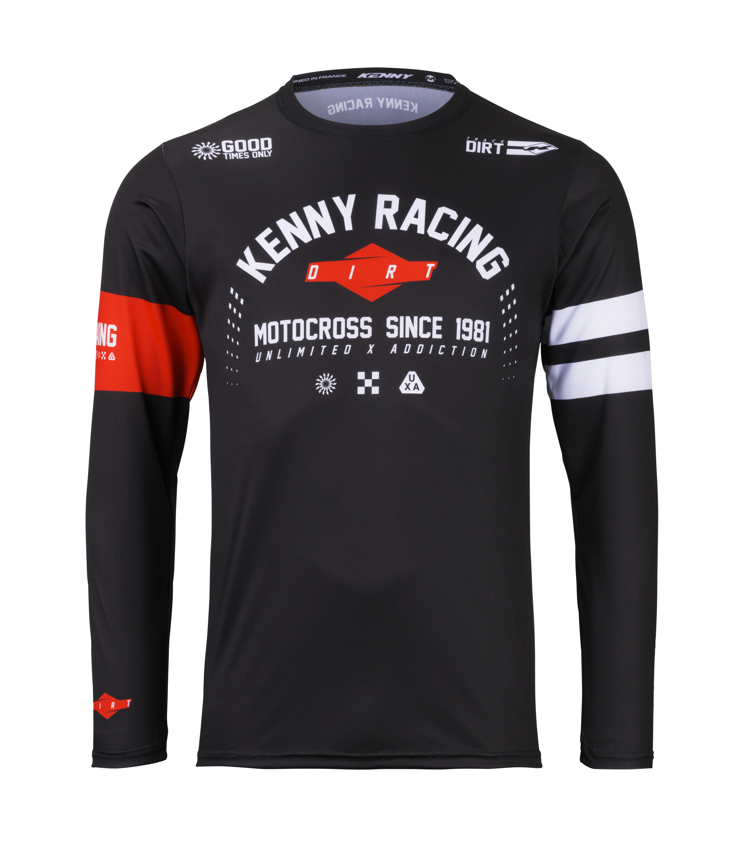 KENNY Track Jersey Dirt Black