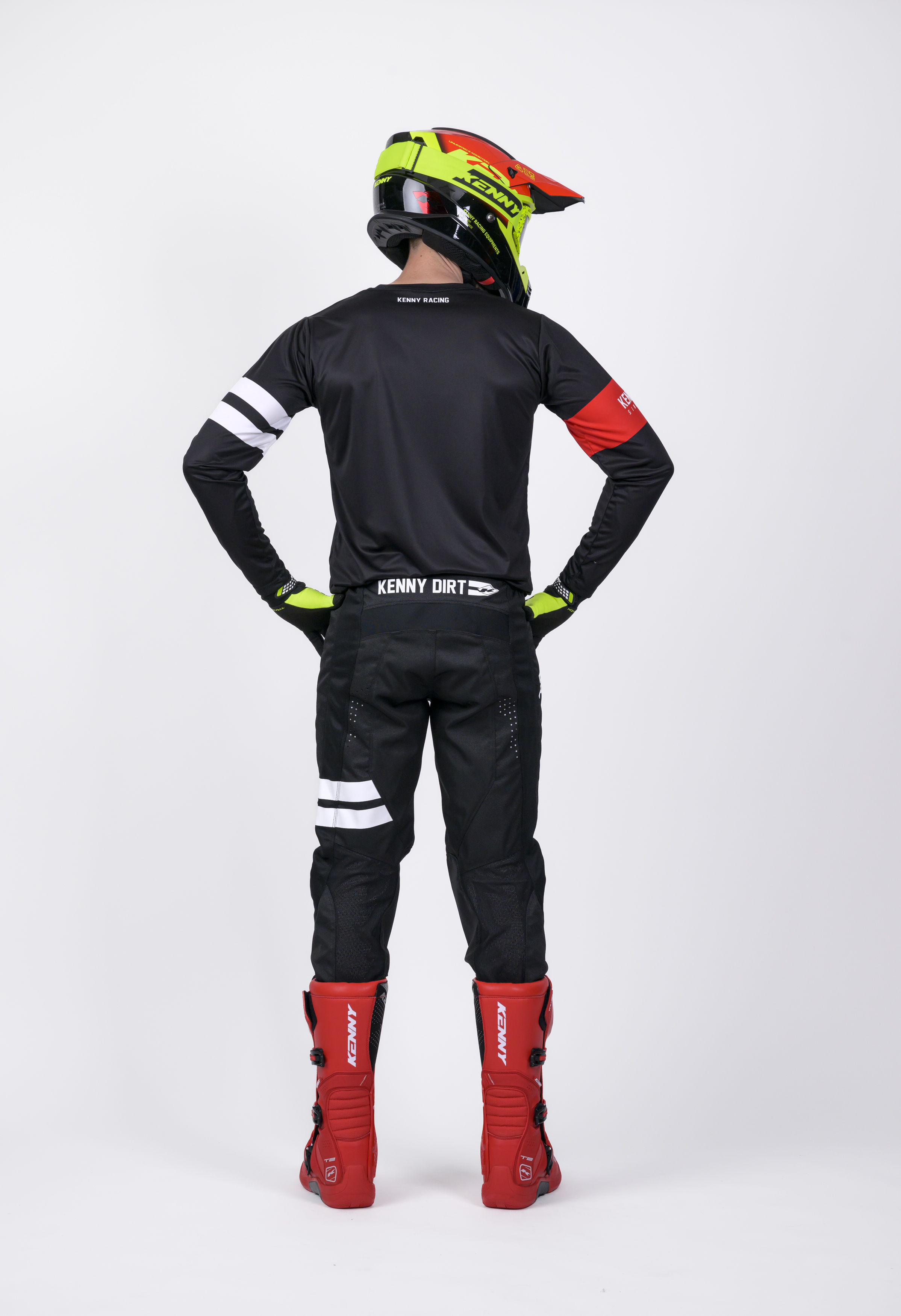 KENNY Track Jersey Dirt Black - 4