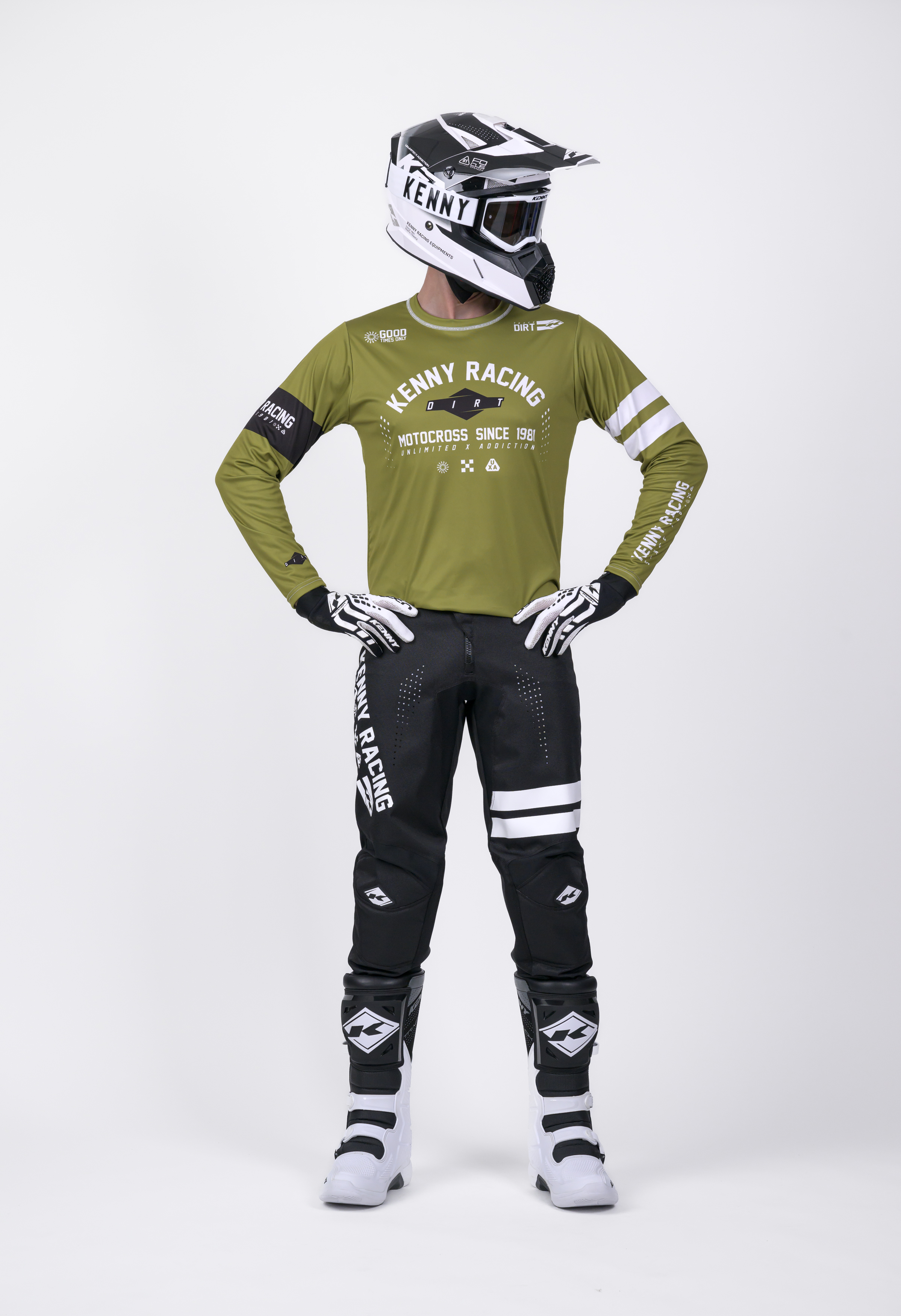 KENNY Track Jersey Dirt Kaki - 3