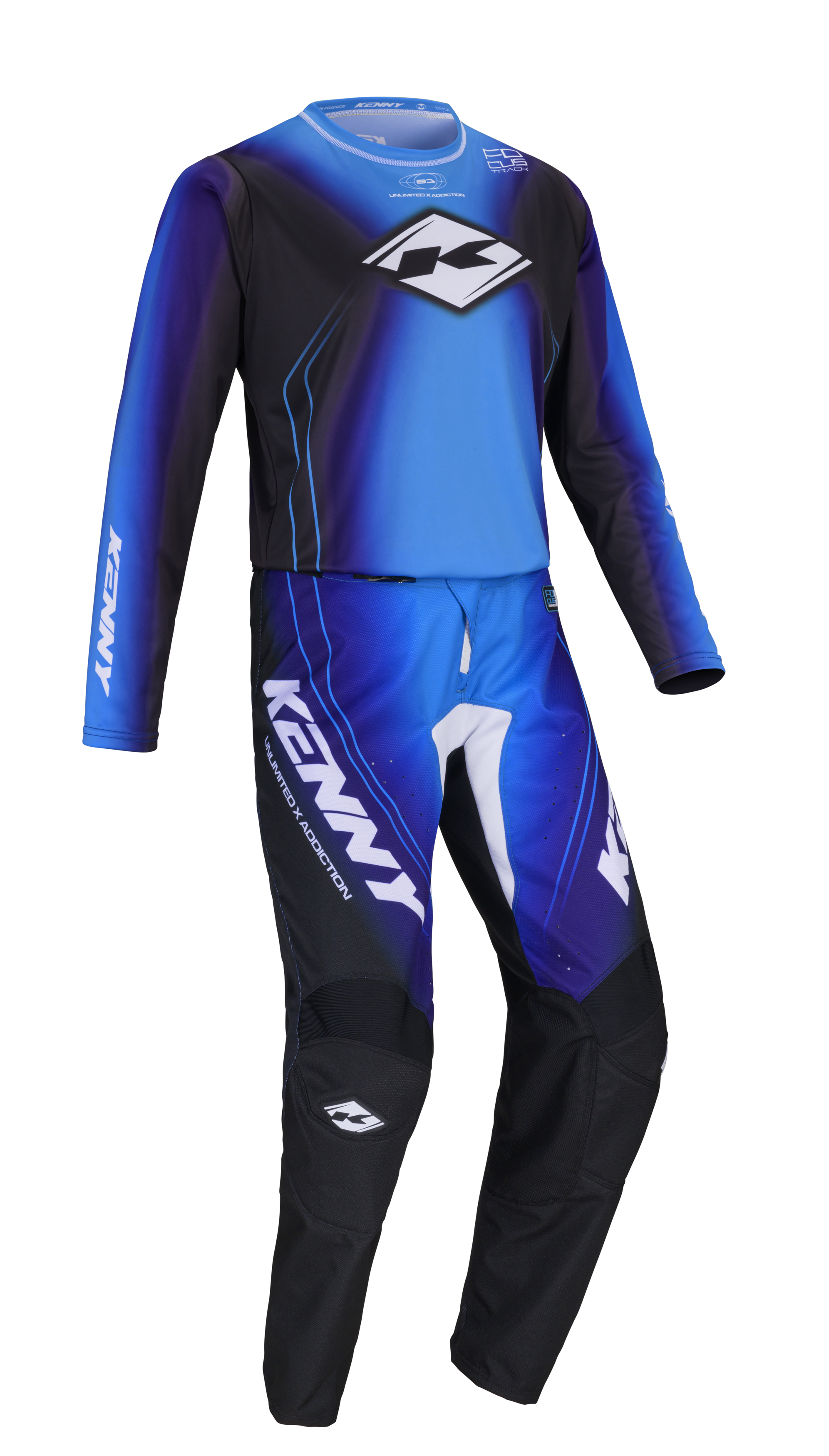 KENNY Track Jersey Focus Blue - 5