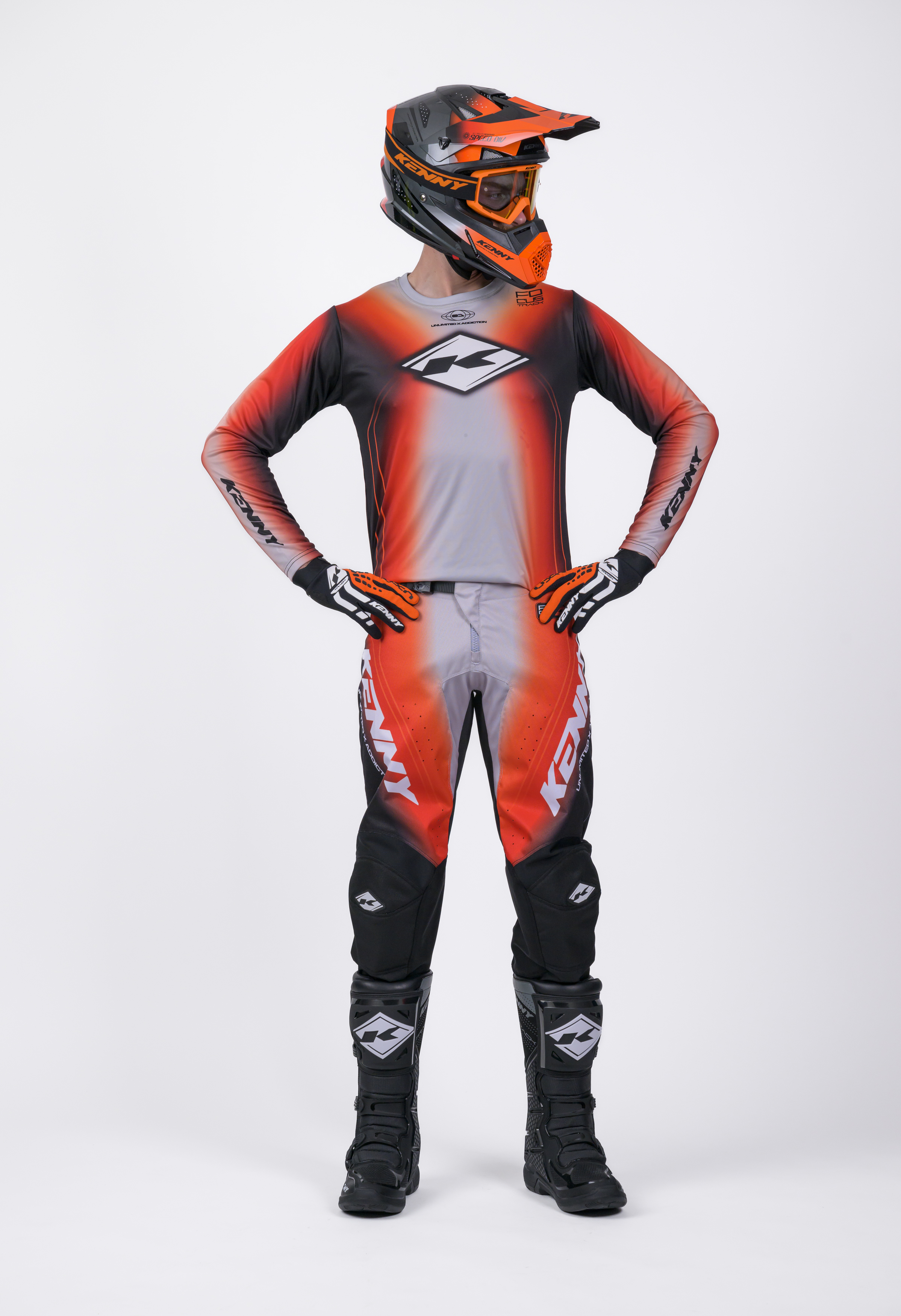 KENNY Track Jersey Focus Orange - 3