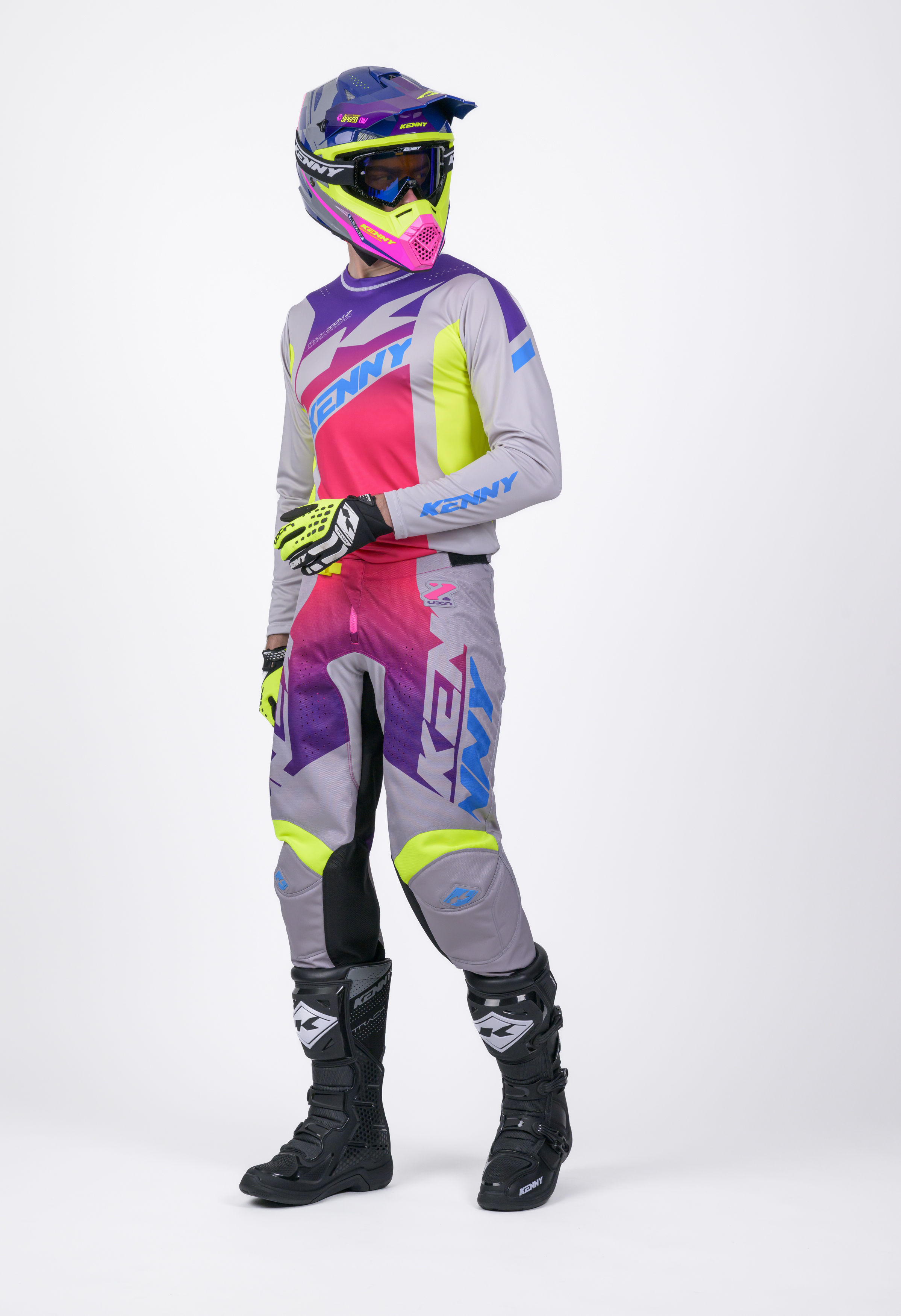 KENNY Track Jersey Zoom Grey - 3