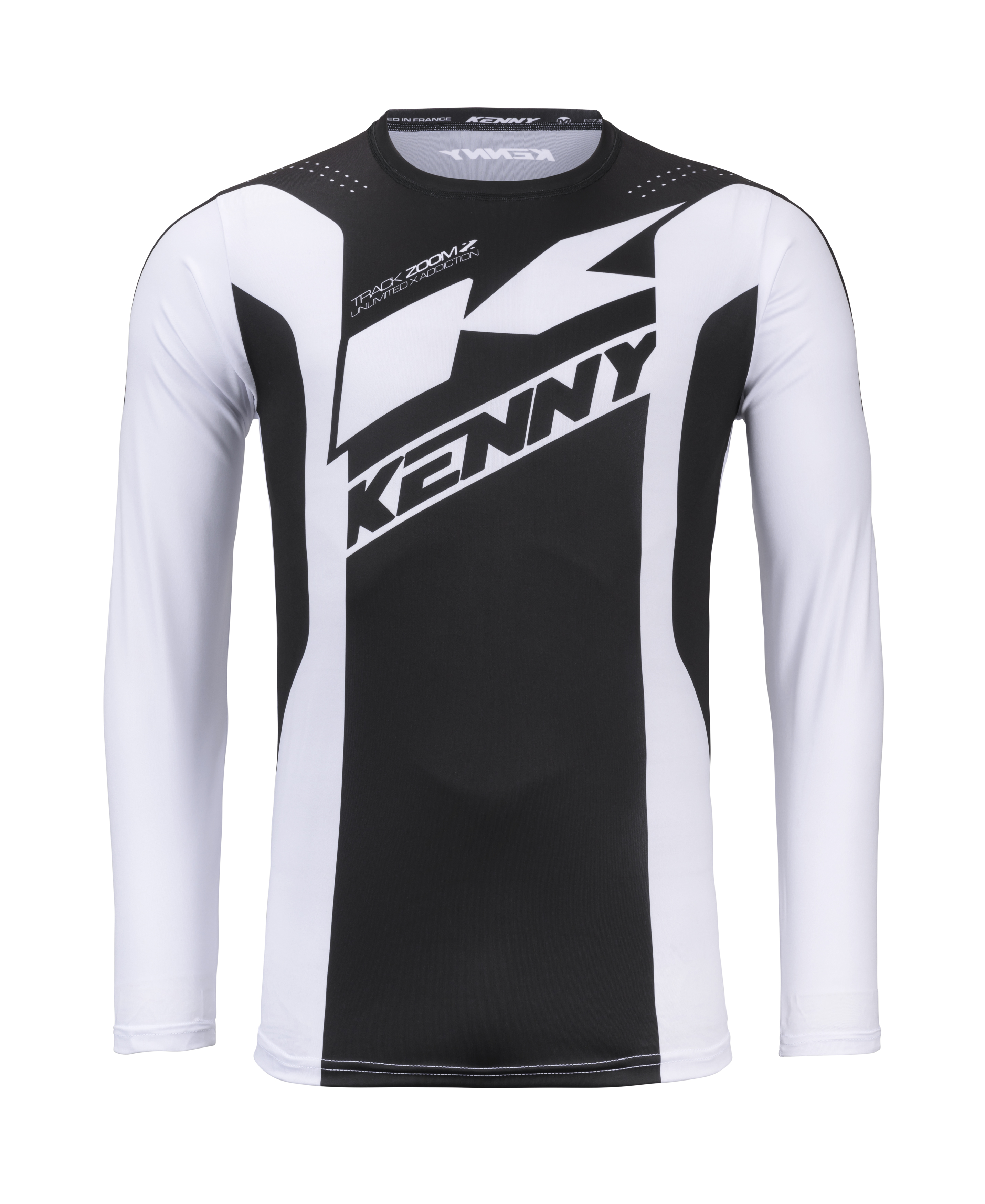 KENNY Track Jersey Zoom Black White