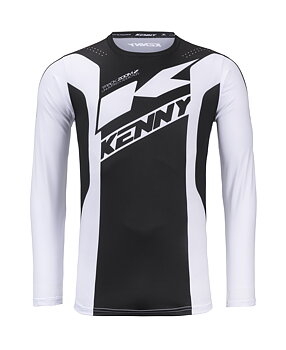 KENNY Track Jersey Zoom Black White