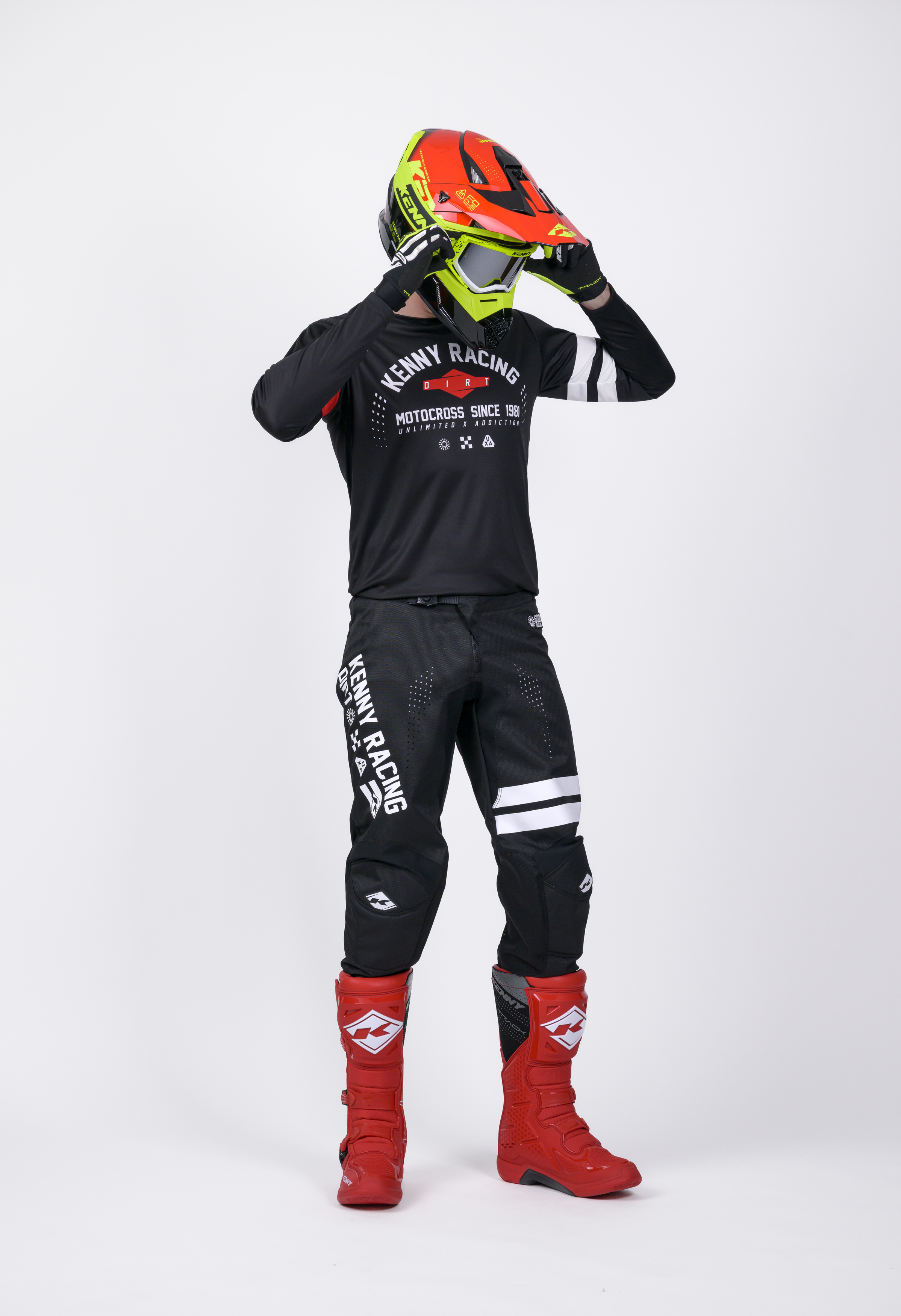 KENNY Track Pants Dirt Black - 3