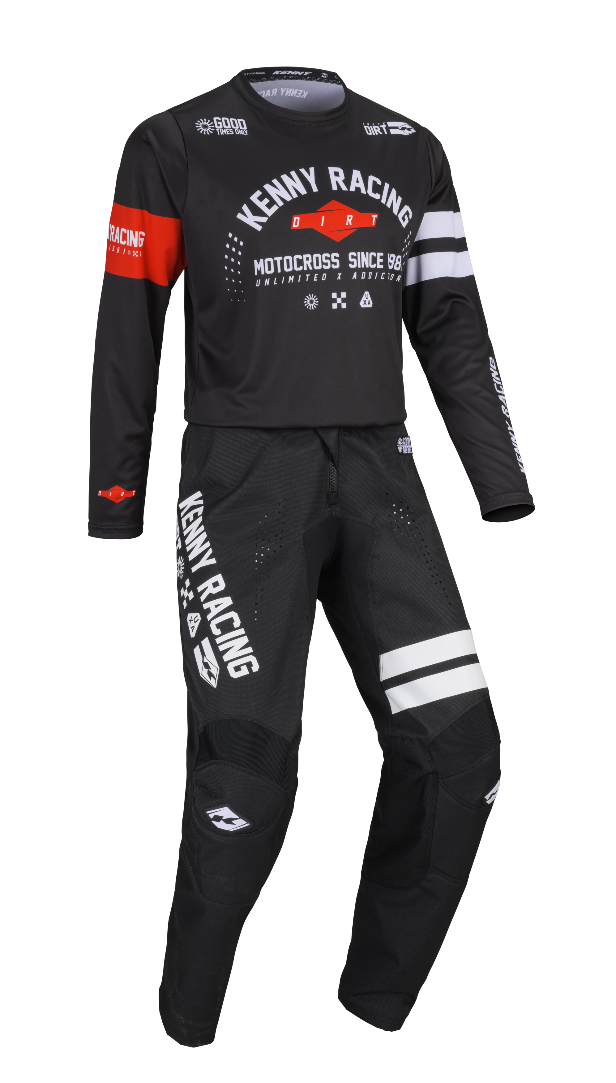 KENNY Track Pants Dirt Black - 5