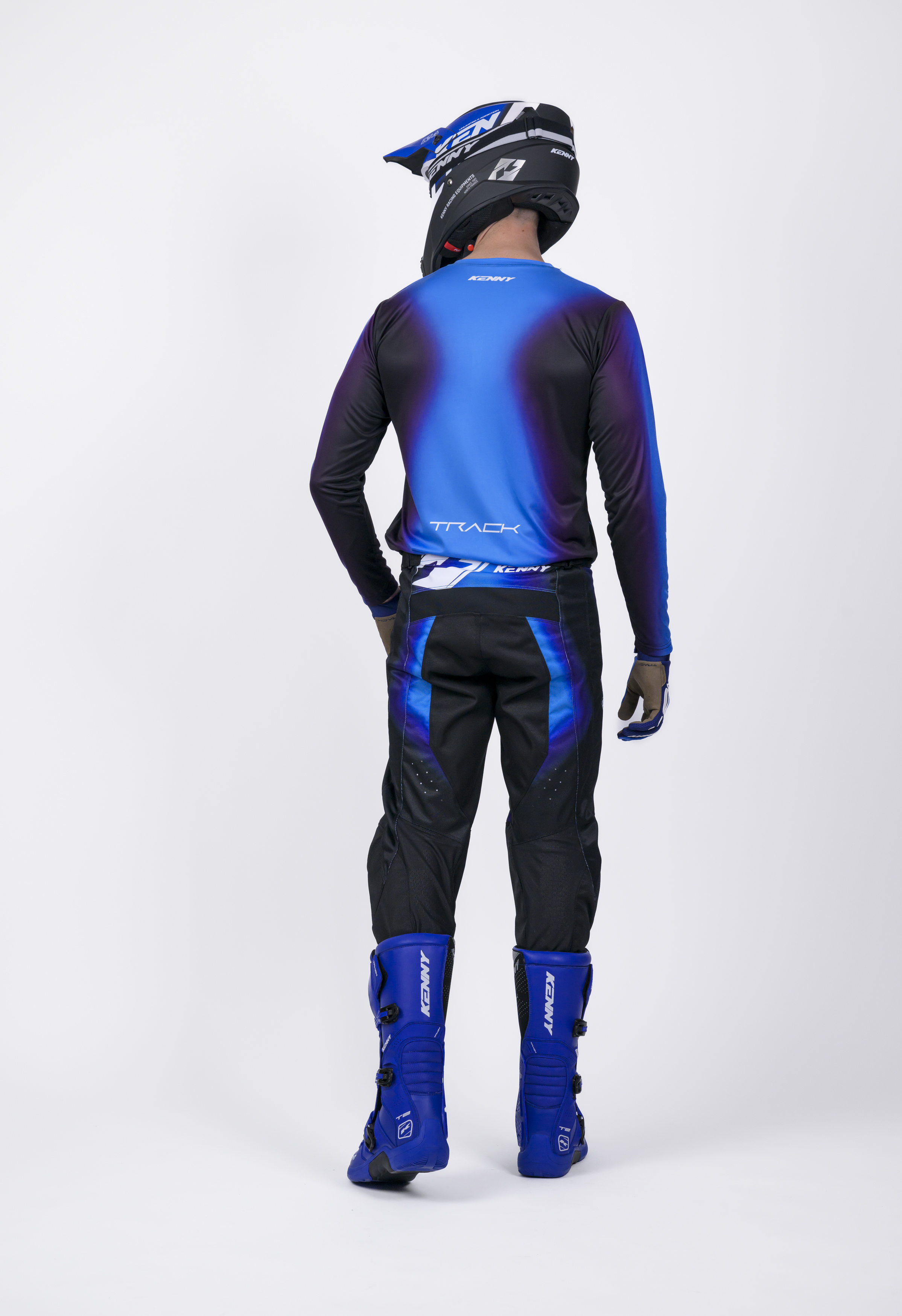 KENNY Track Pants Focus Blue - 4