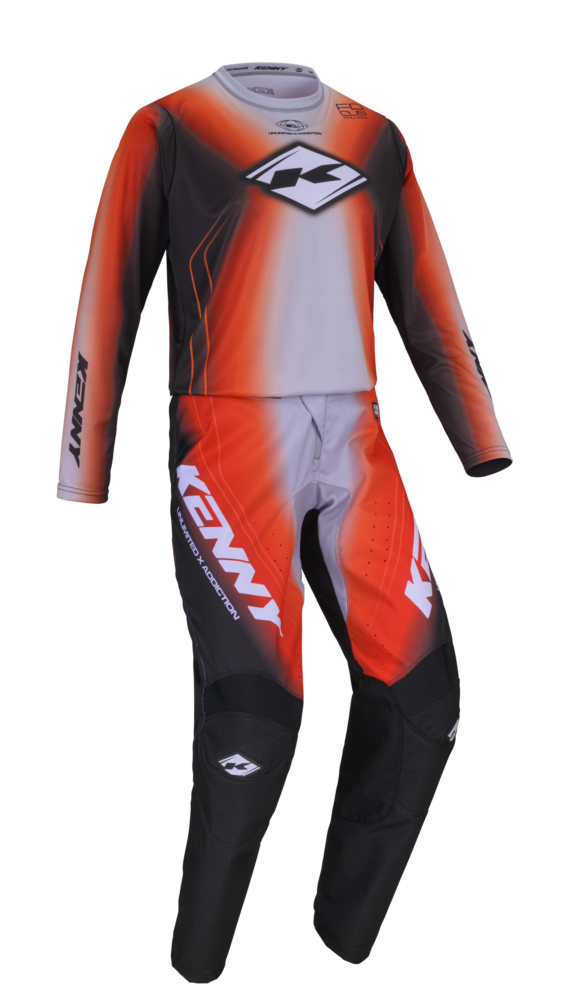 KENNY Track Pants Focus Orange - 5