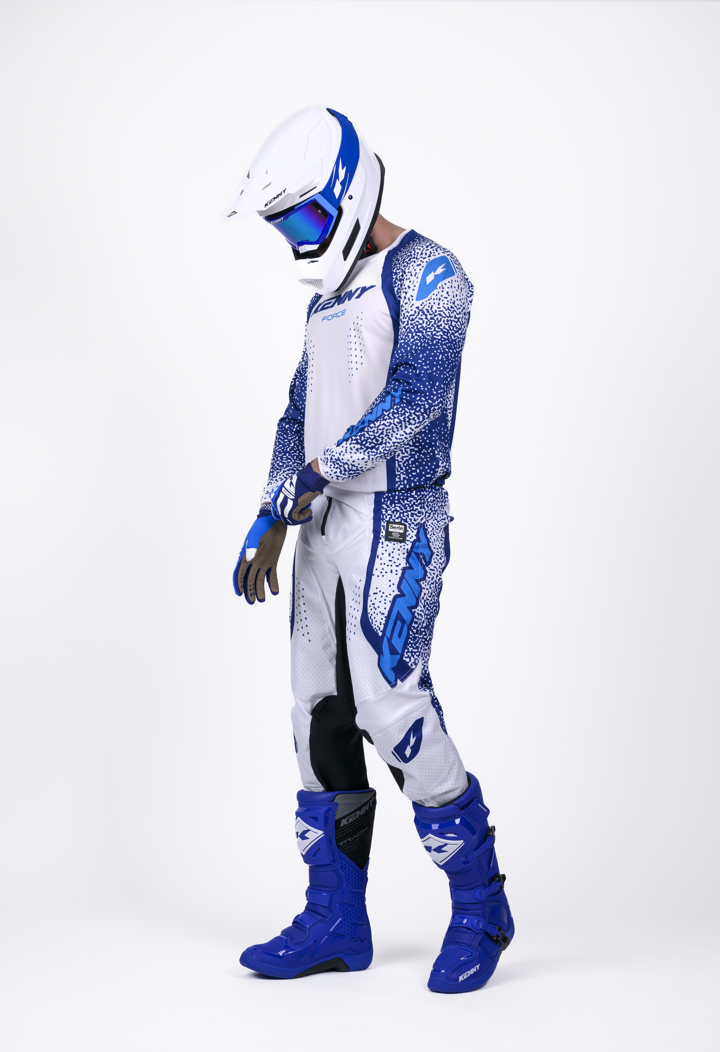 KENNY Force Pixel Jersey Pixel Navy White - 3