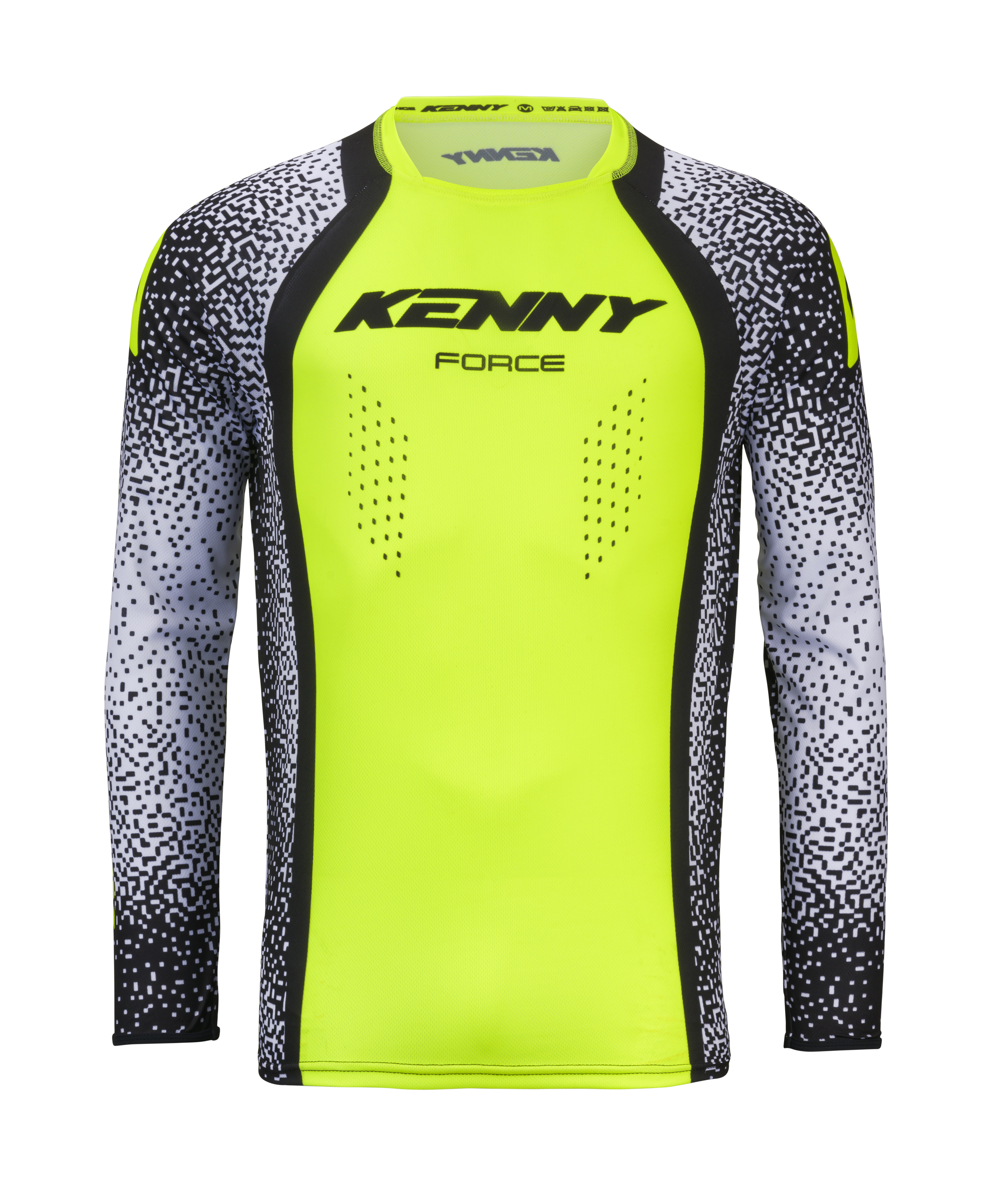 KENNY Force Pixel Jersey Pixel White Neon Yellow