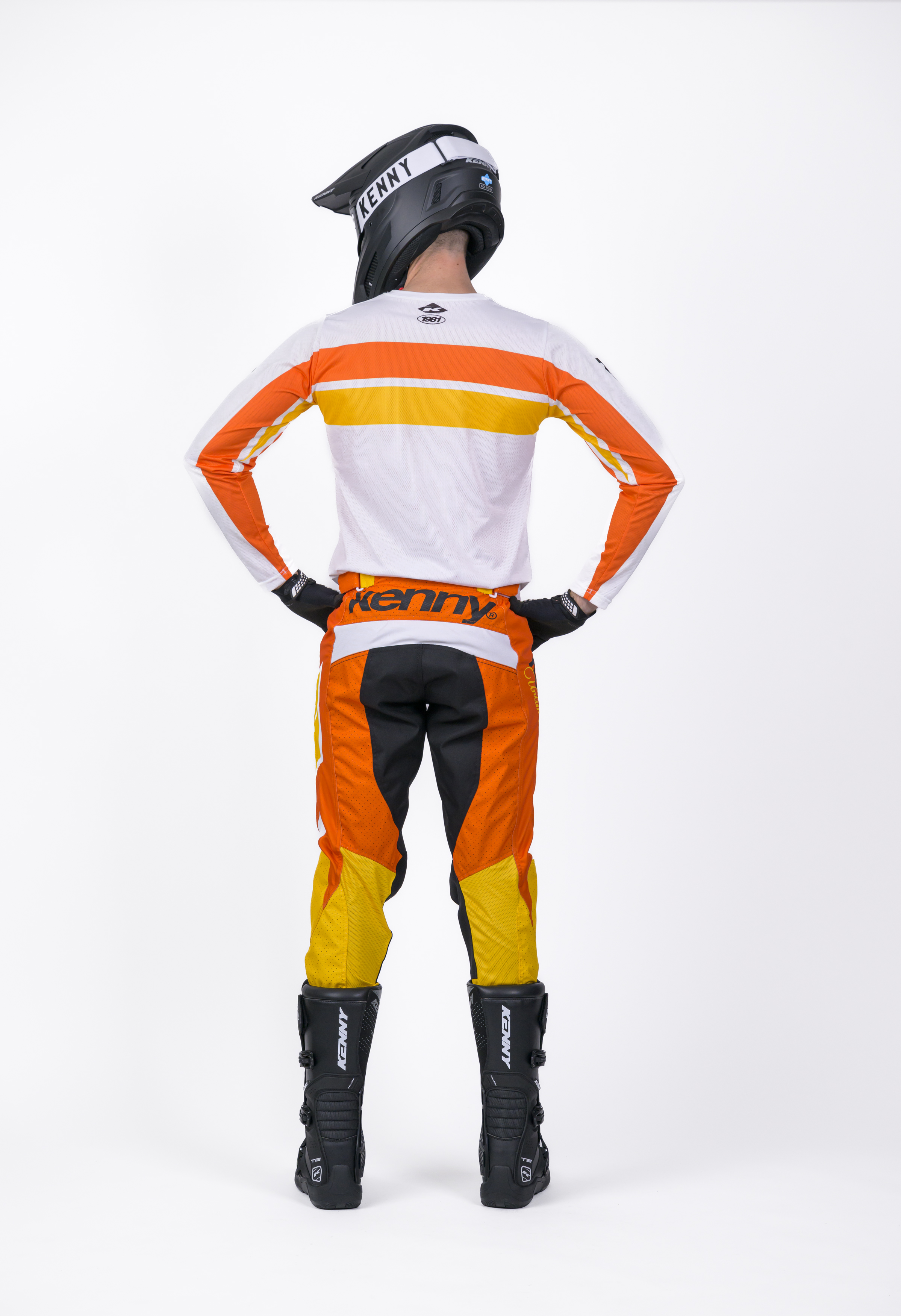 KENNY Force Beach Dust Jersey Dust Orange - 4