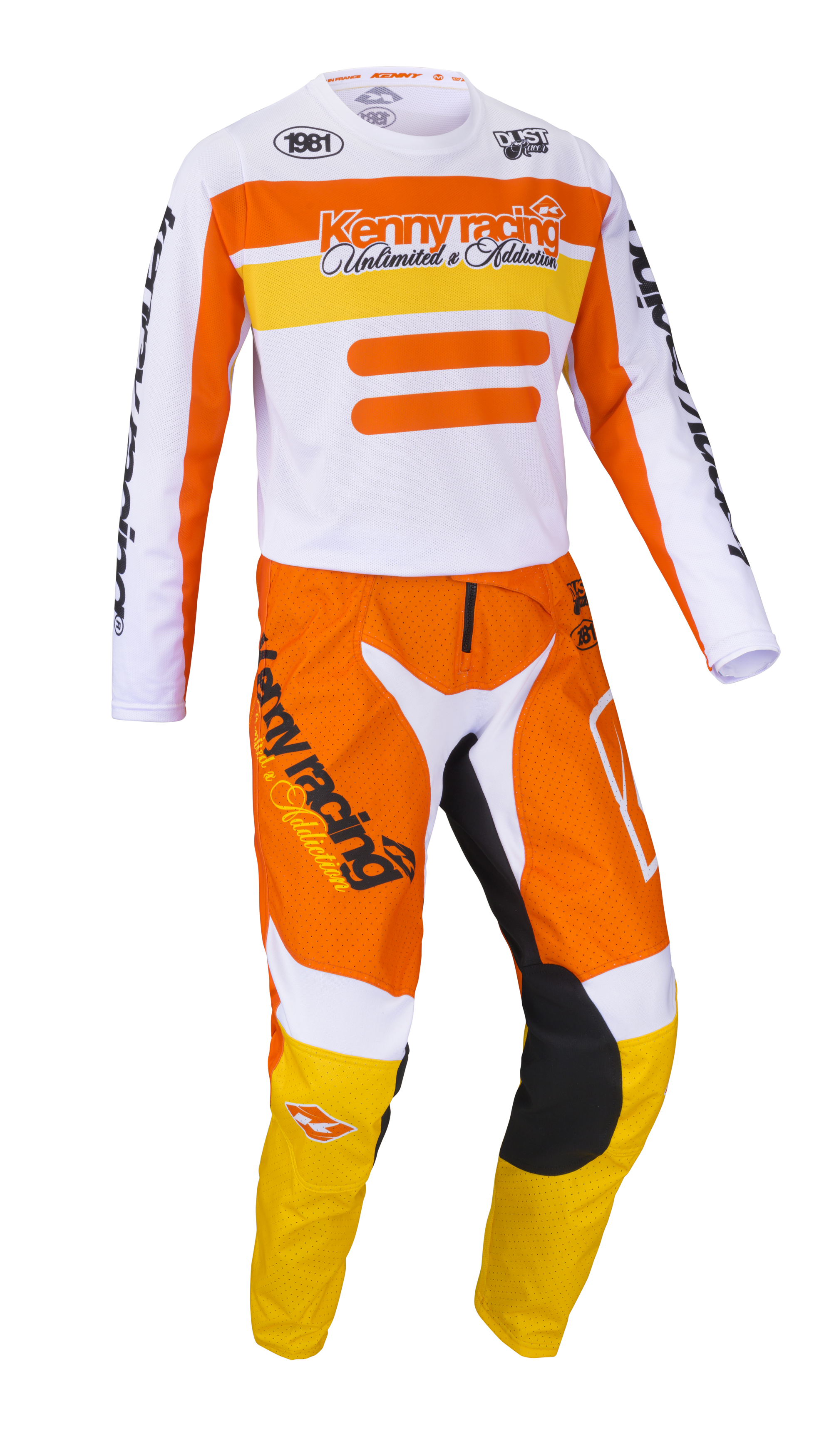 FORCE BEACH DUST PANTS DUST ORANGE KENNY - 5