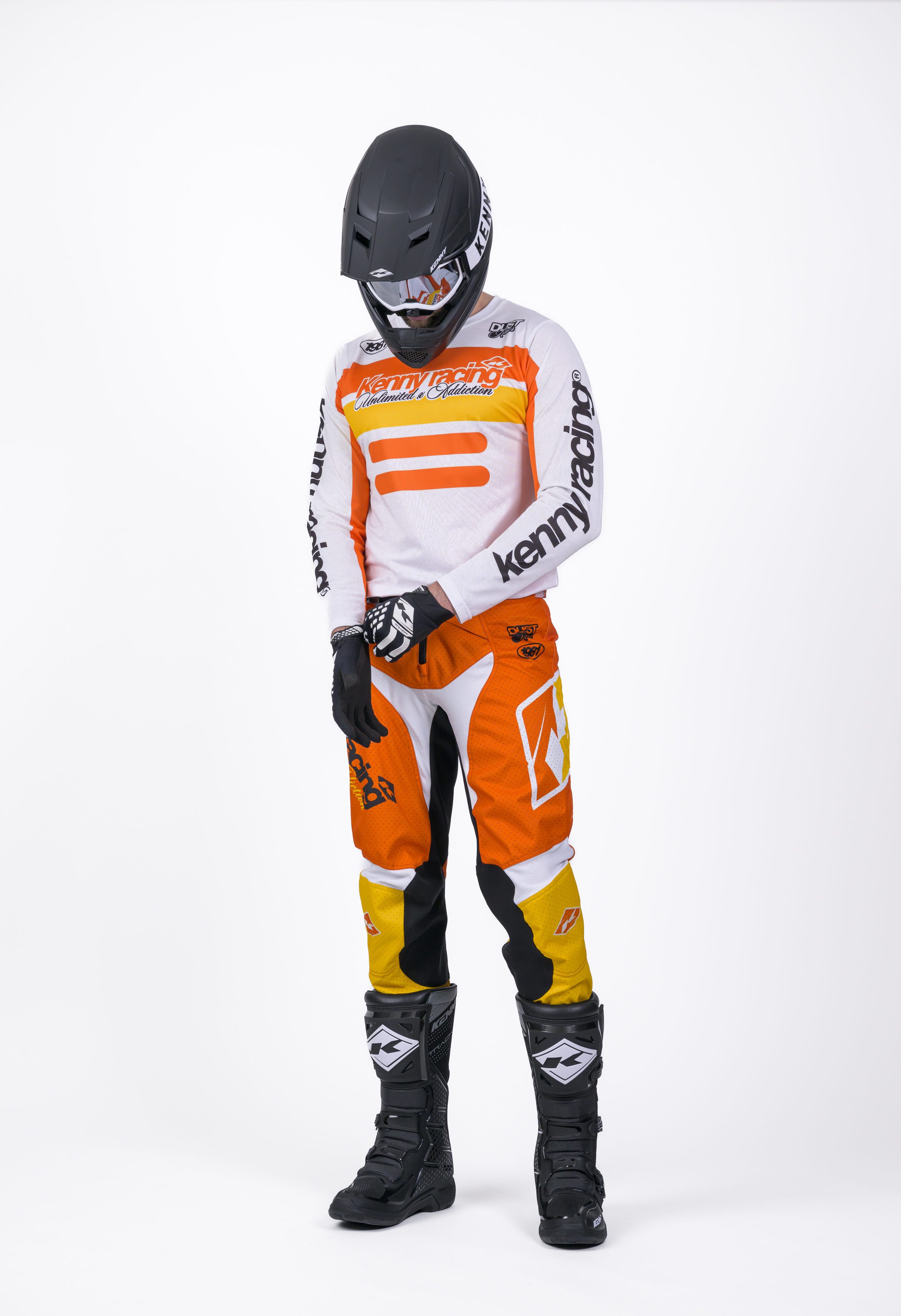 FORCE BEACH DUST PANTS DUST ORANGE KENNY - 3