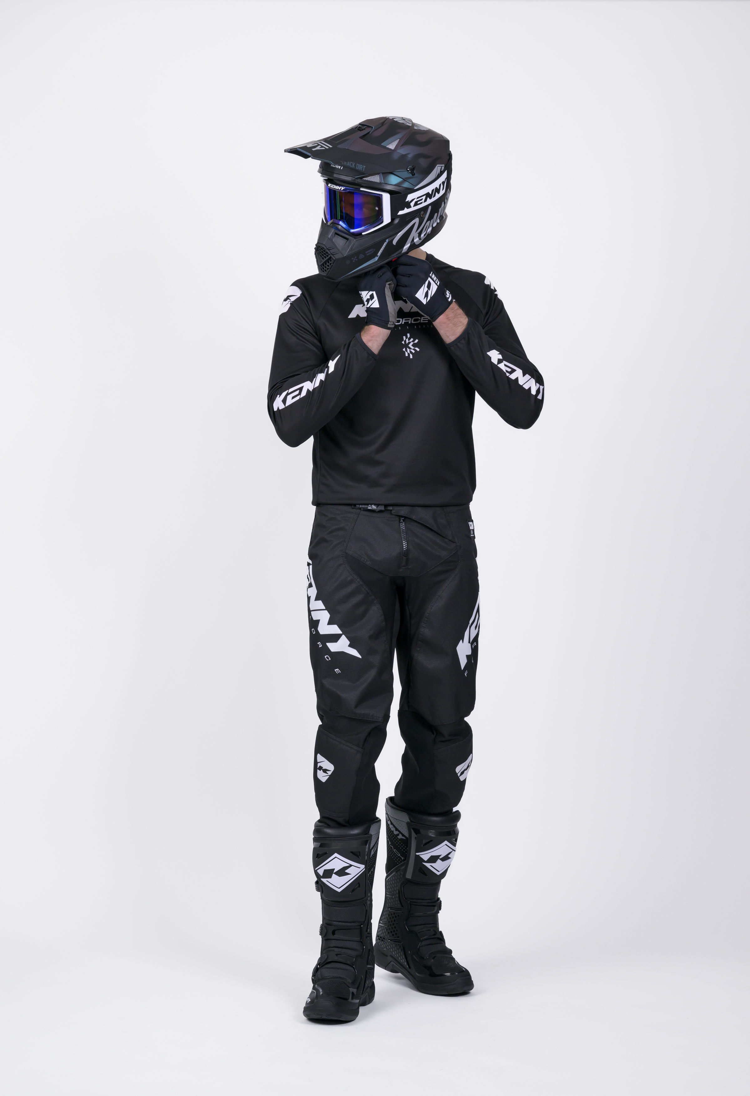 KENNY Force Pants Solid Black - 3