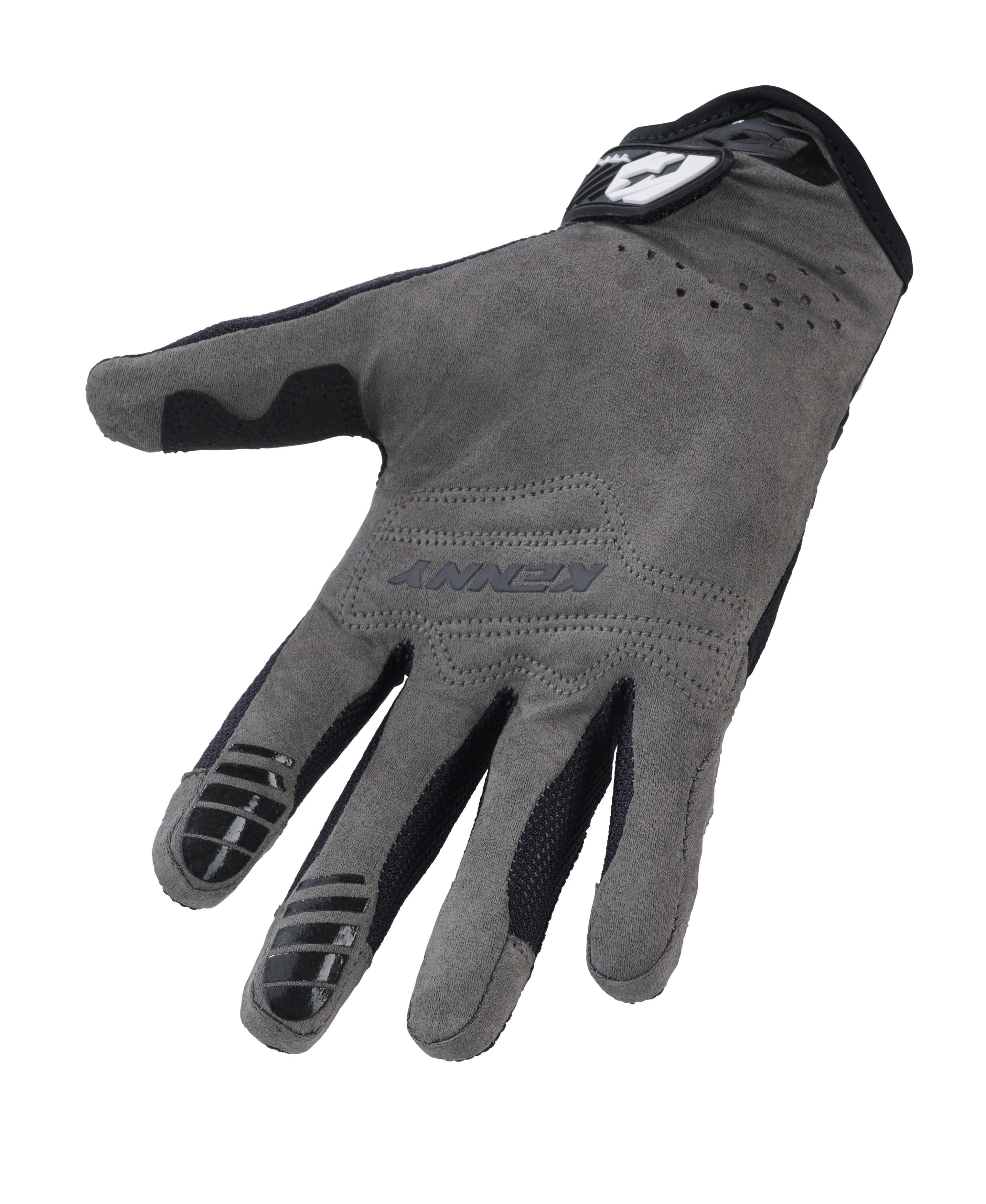 KENNY D3O TITANIUM GLOVES BLACK - 2