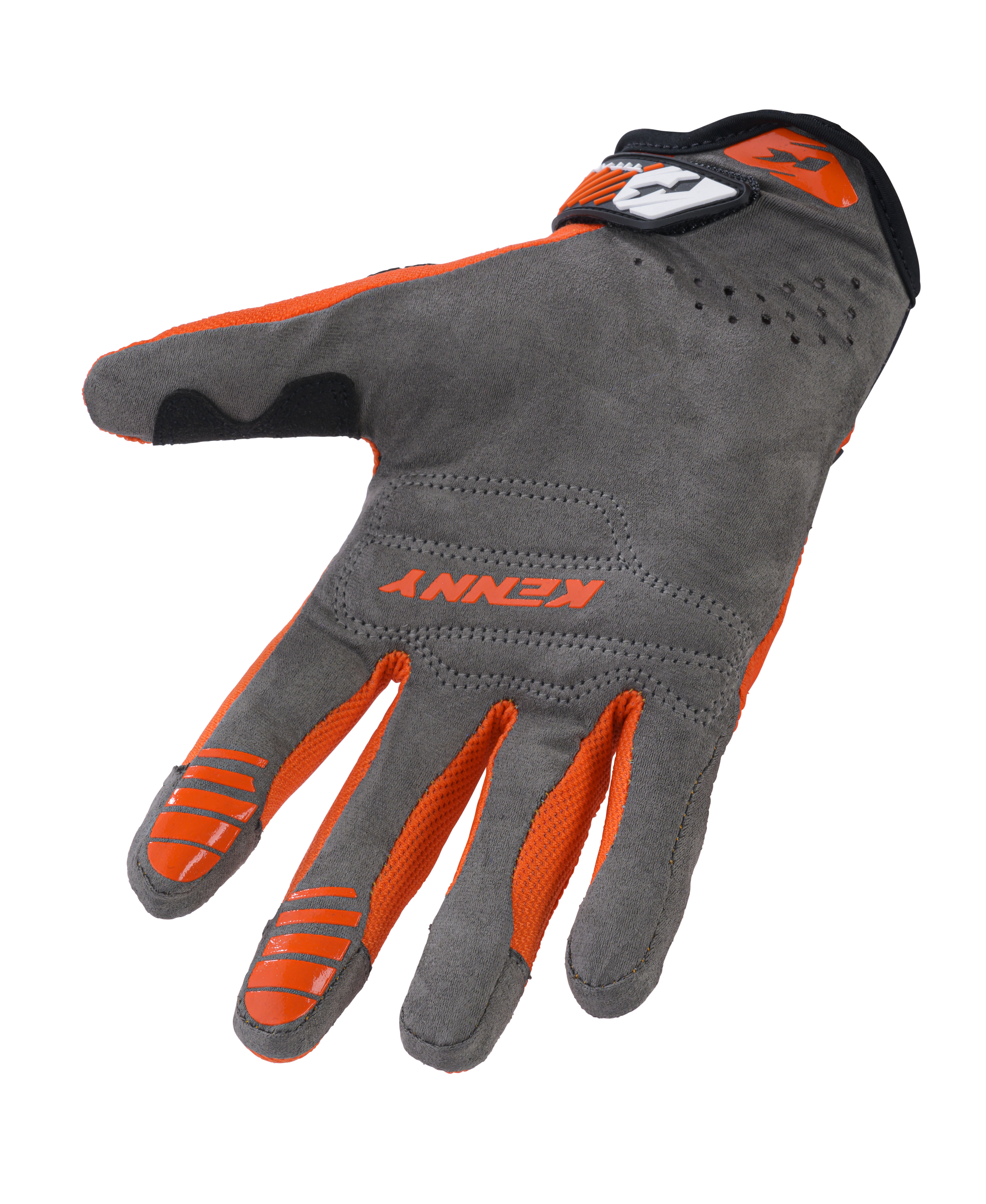 KENNY D3O TITANIUM GLOVES ORANGE - 2