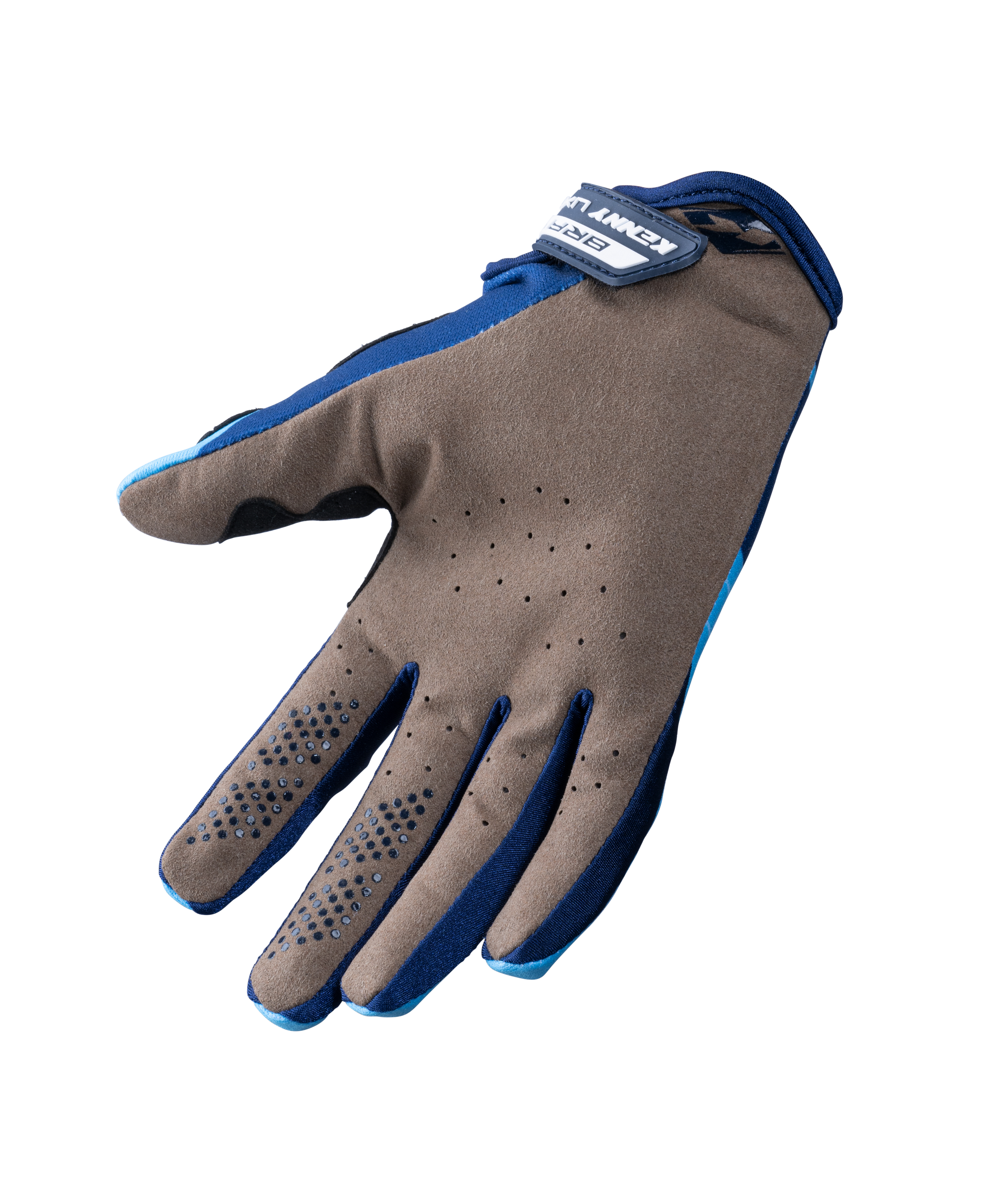 KENNY BRAVE GLOVES BLUE - 2