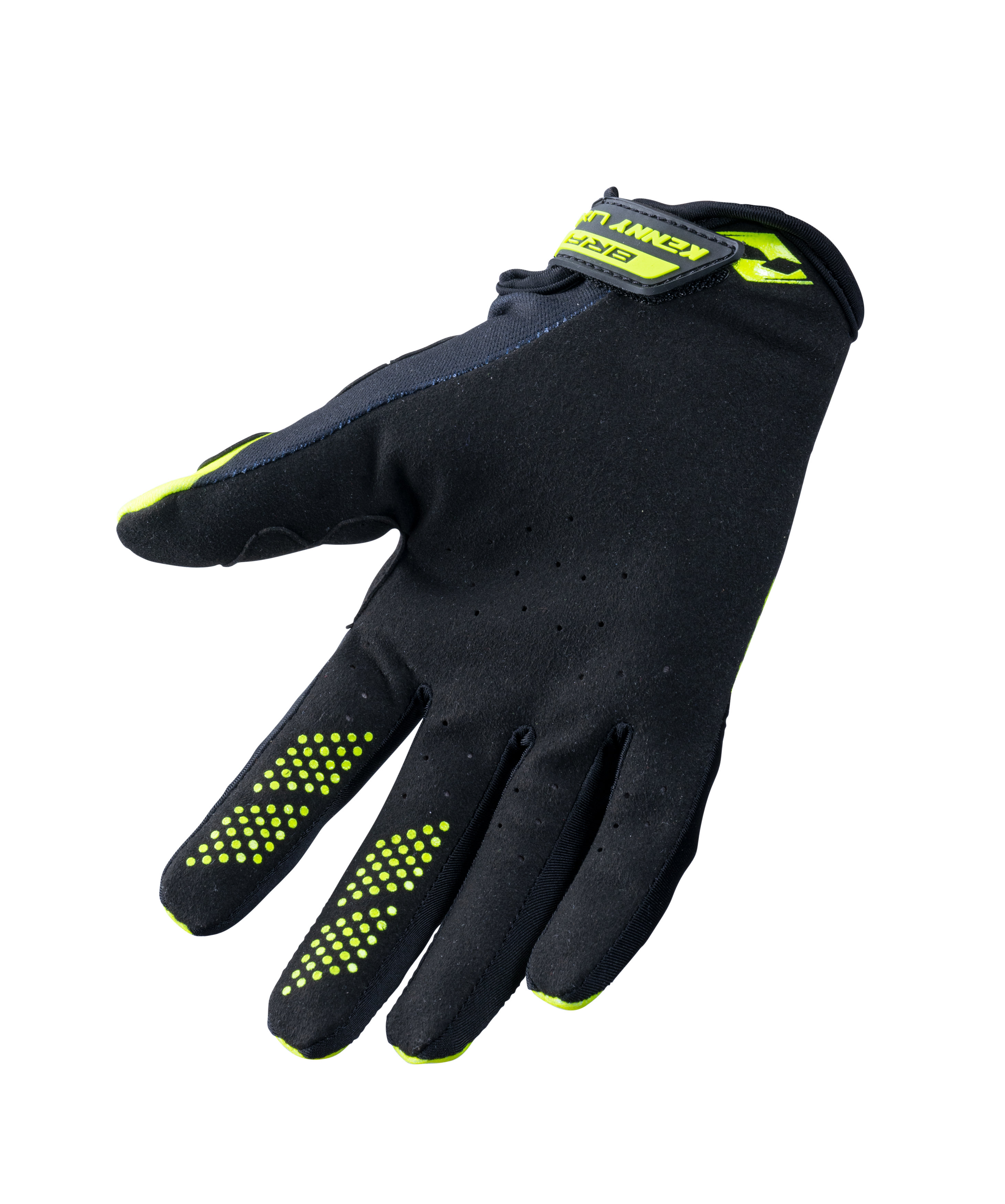KENNY BRAVE GLOVES NEON YELLOW - 2