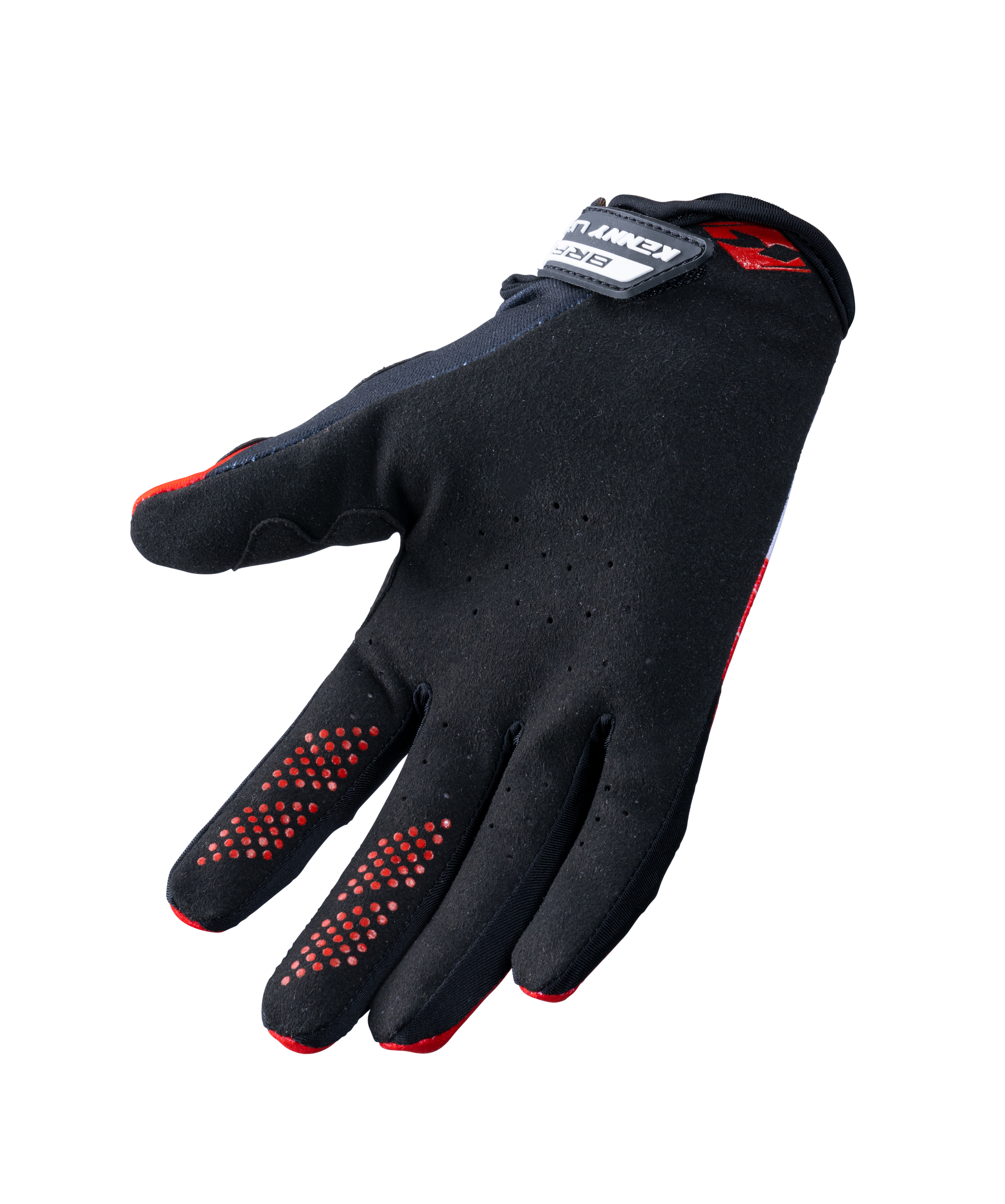 KENNY BRAVE GLOVES RED - 2