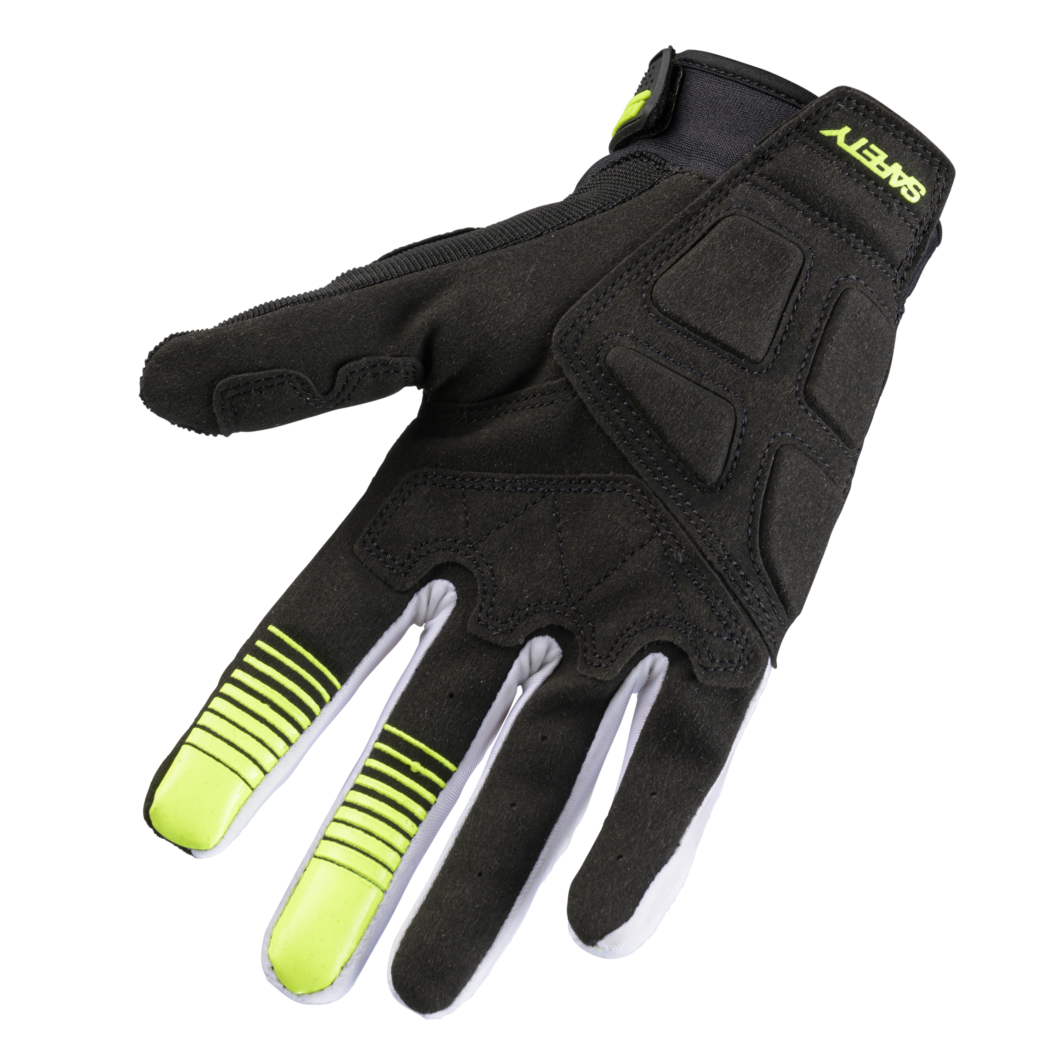KENNY SAFETY GLOVES NEON YELLOW - 2