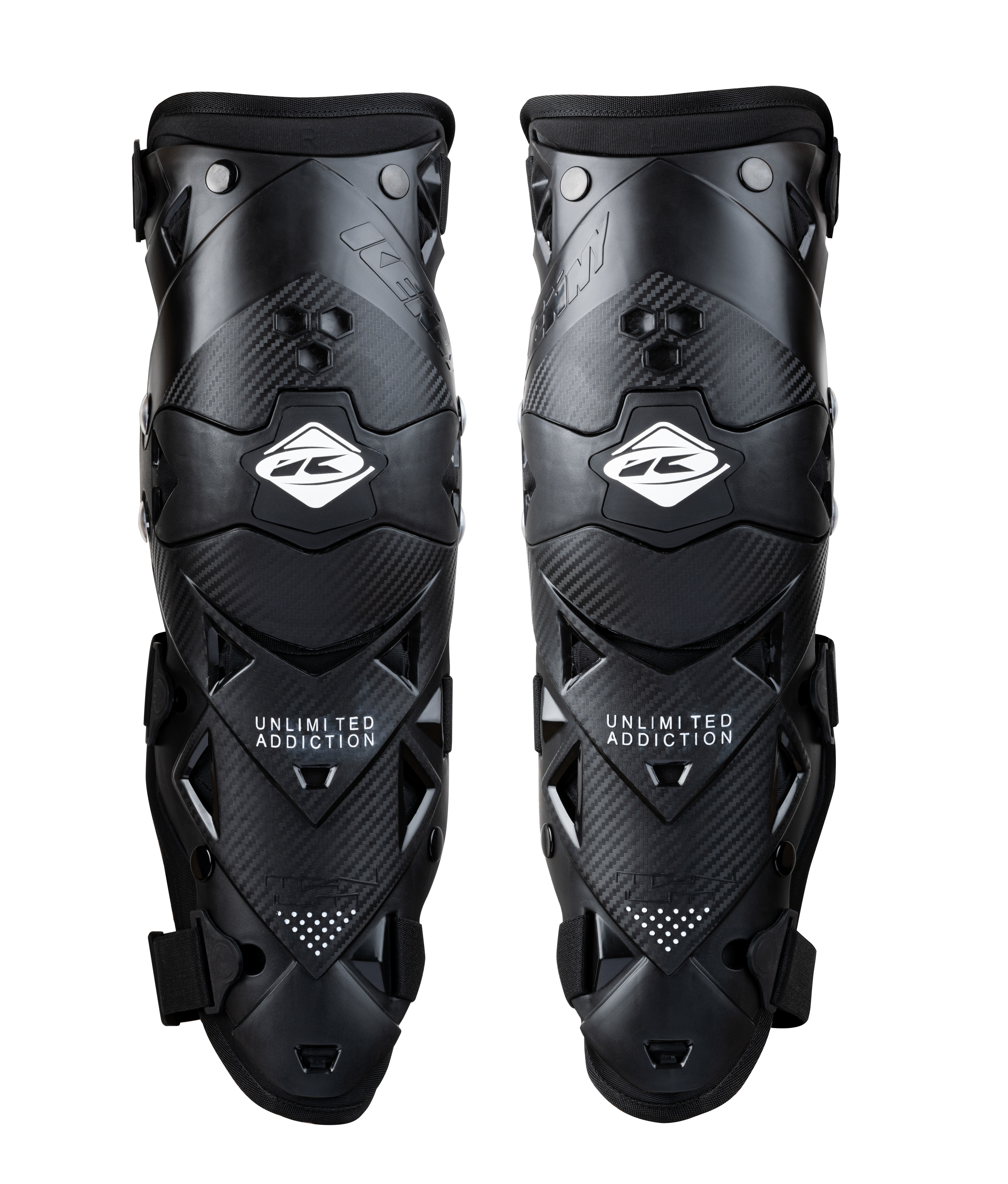 KENNY TITANIUM KNEE GUARDS BLACK - 2