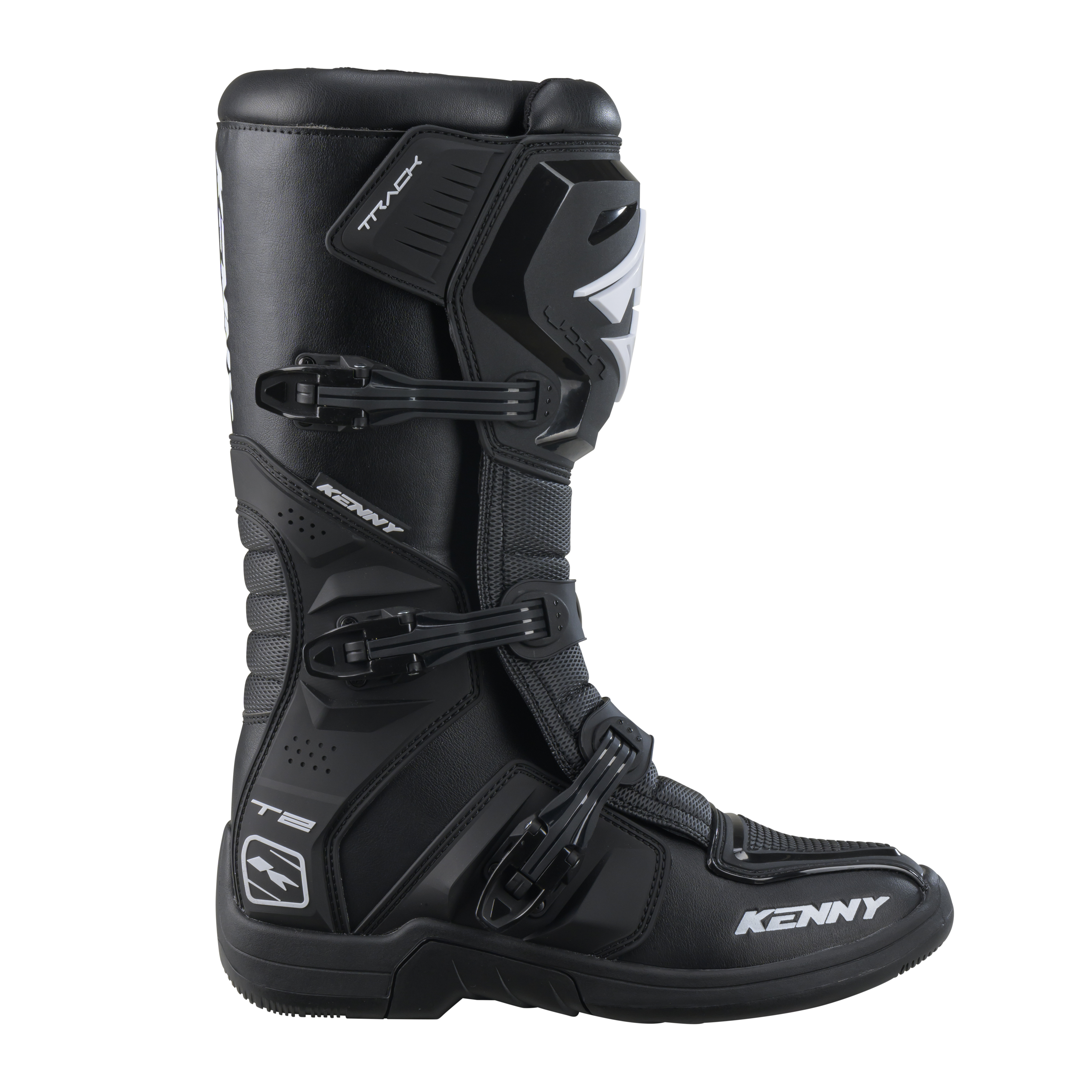 KENNY T2 TRACK BOOTS BLACK - 2
