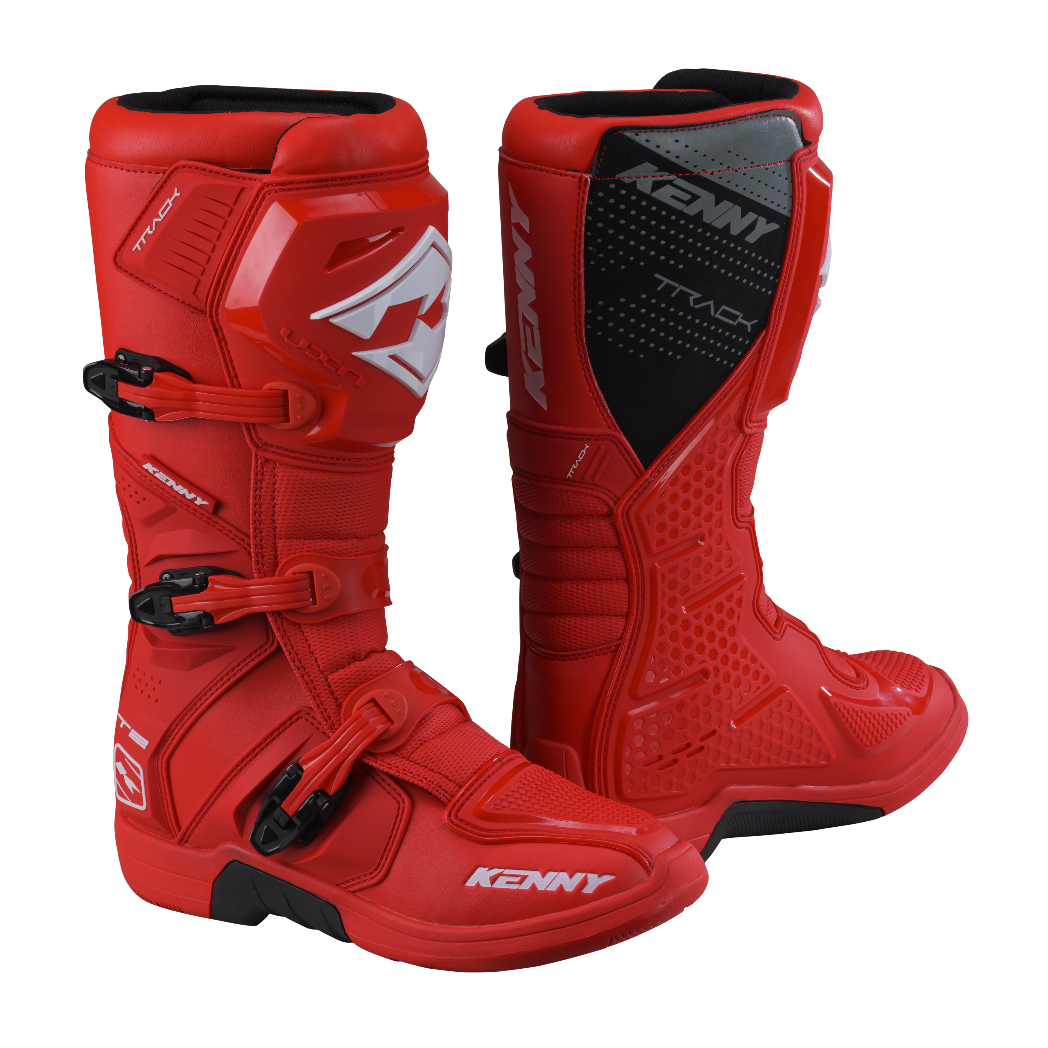 KENNY T2 TRACK BOOTS RED
