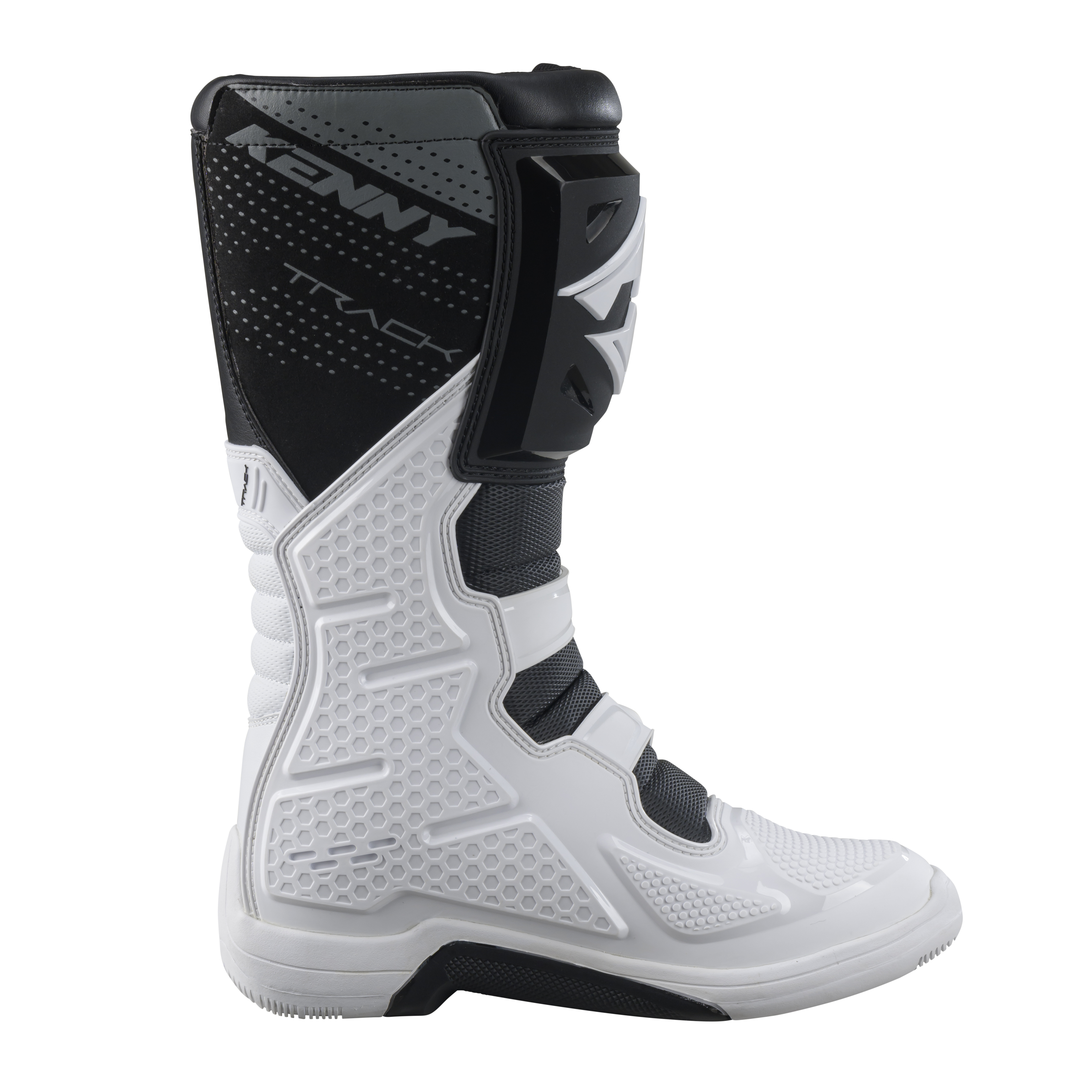 KENNY T2 TRACK BOOTS WHITE - 4