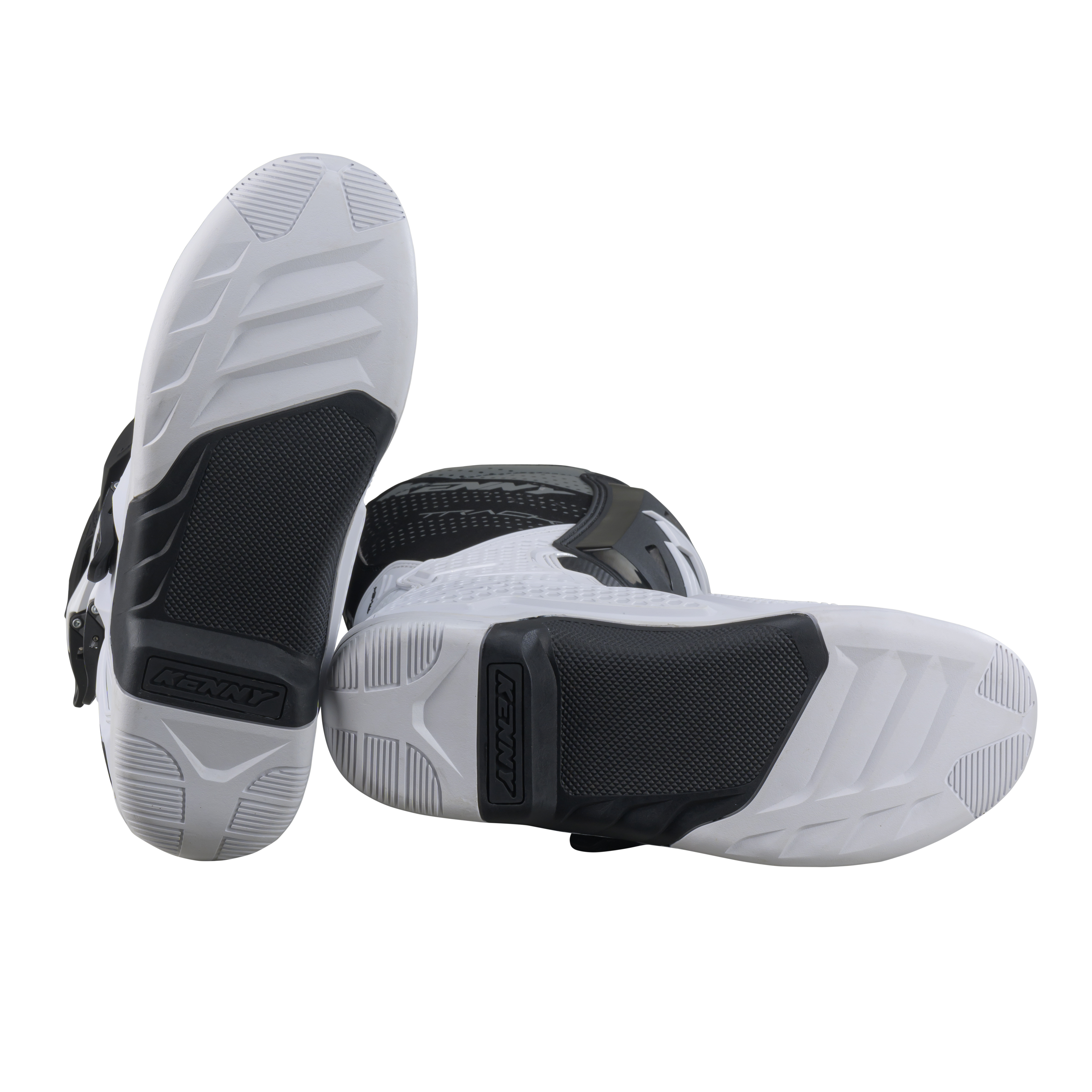 KENNY T2 TRACK BOOTS WHITE - 3