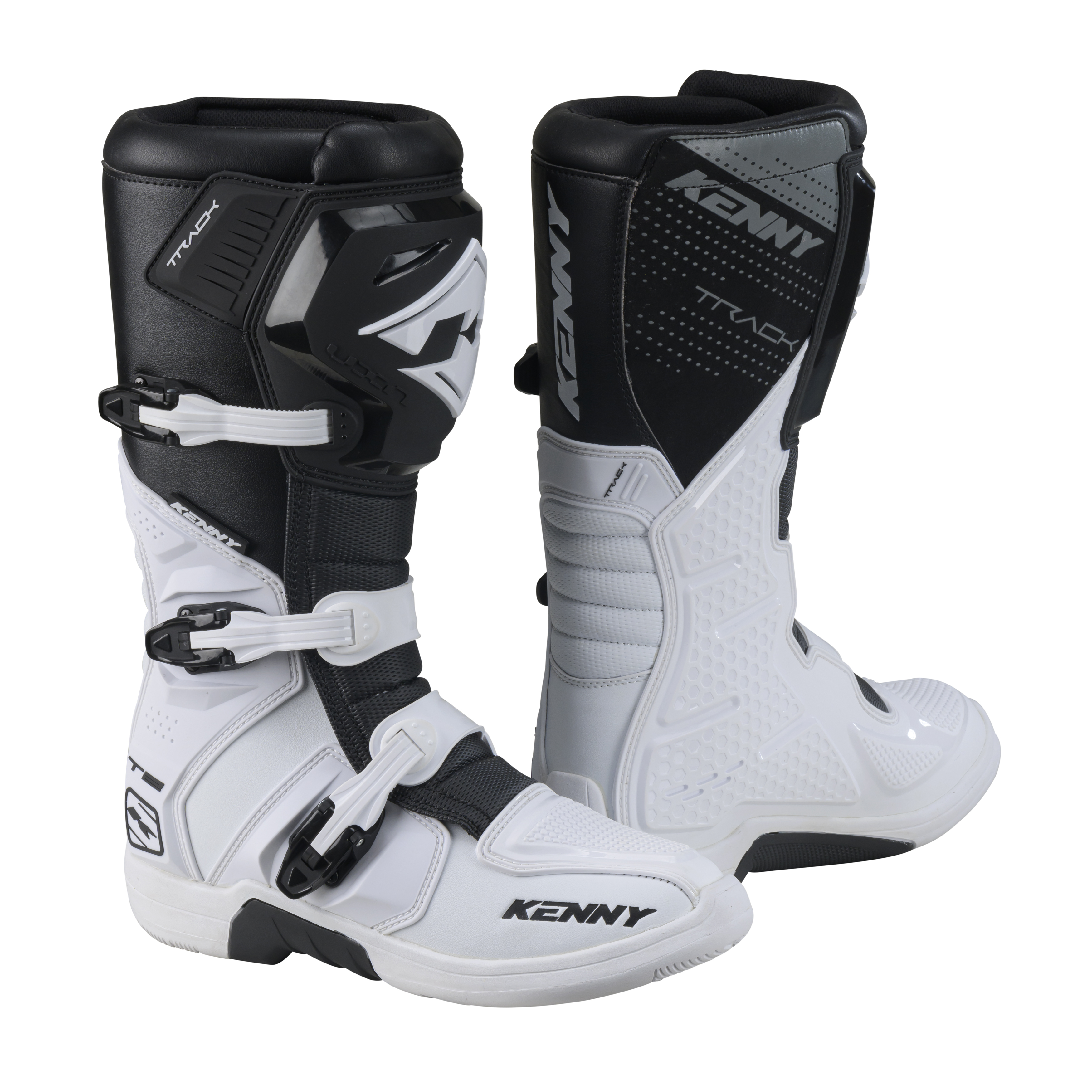 KENNY T2 TRACK BOOTS WHITE