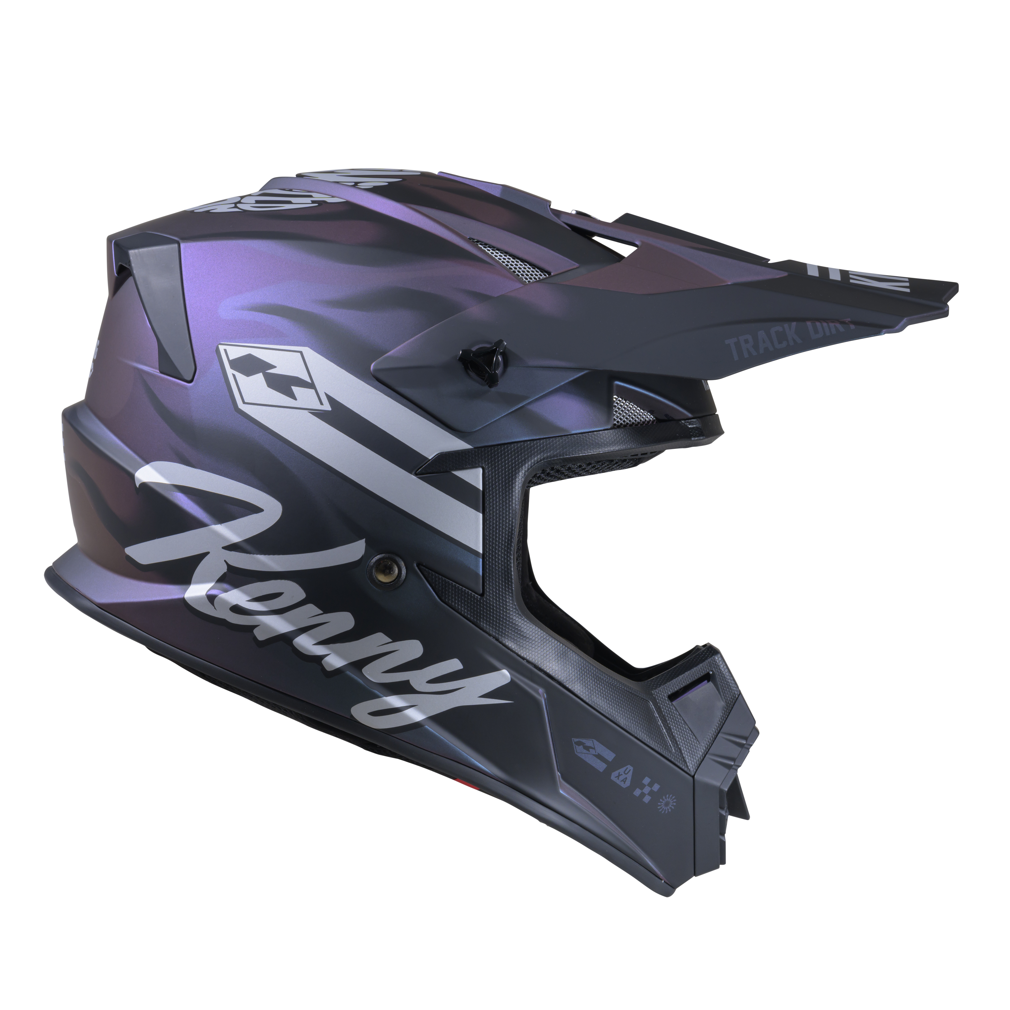 KENNY TRACK HELMET KID GRAPHIC + DIRT - 2