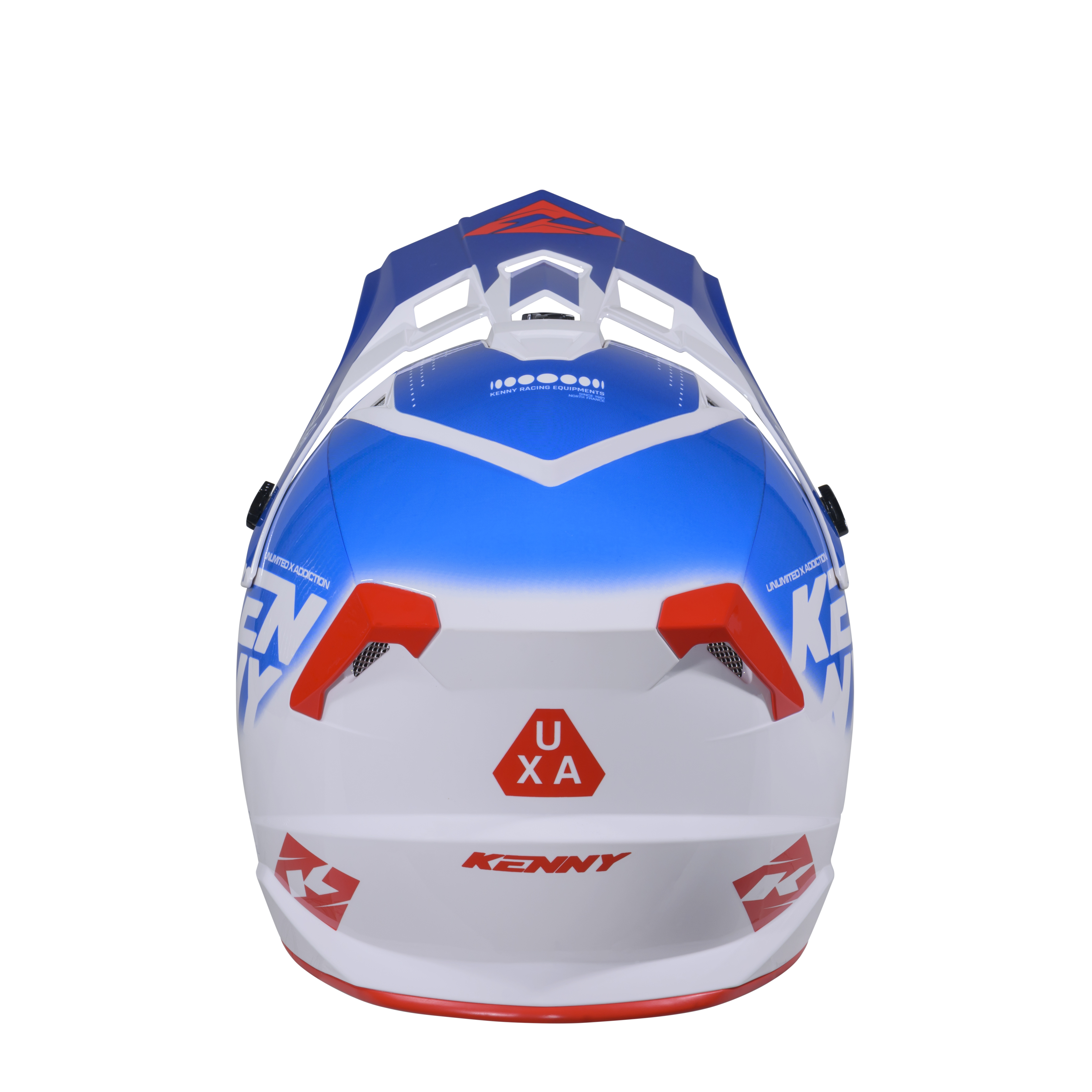 KENNY TRACK HELMET KID GRAPHIC FOCUS PATRIOT - 4