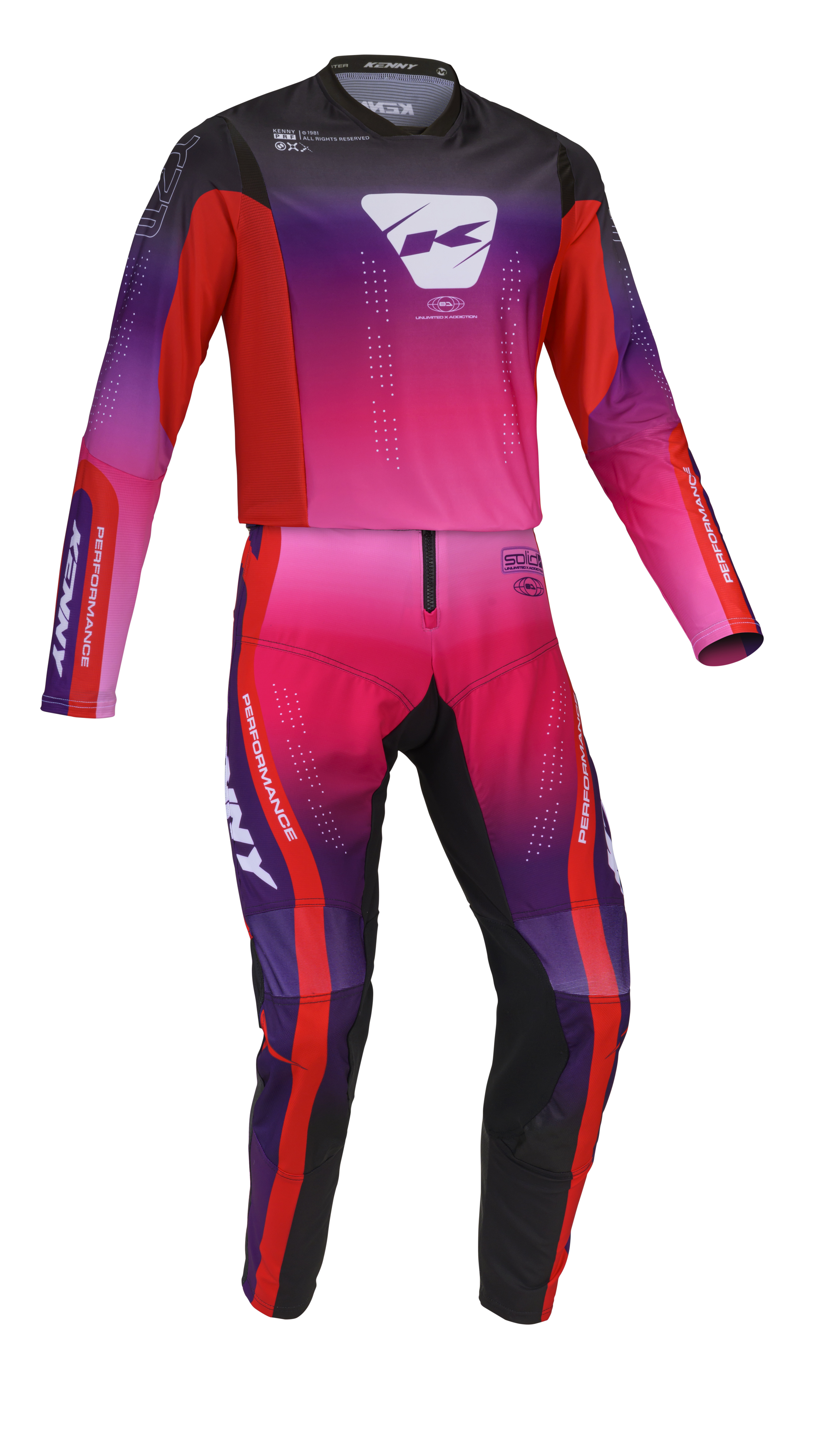 KENNY Performance Jersey Kid Purple - 3