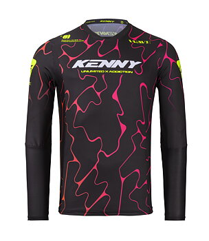 KENNY Performance Jersey Kid Wave Black