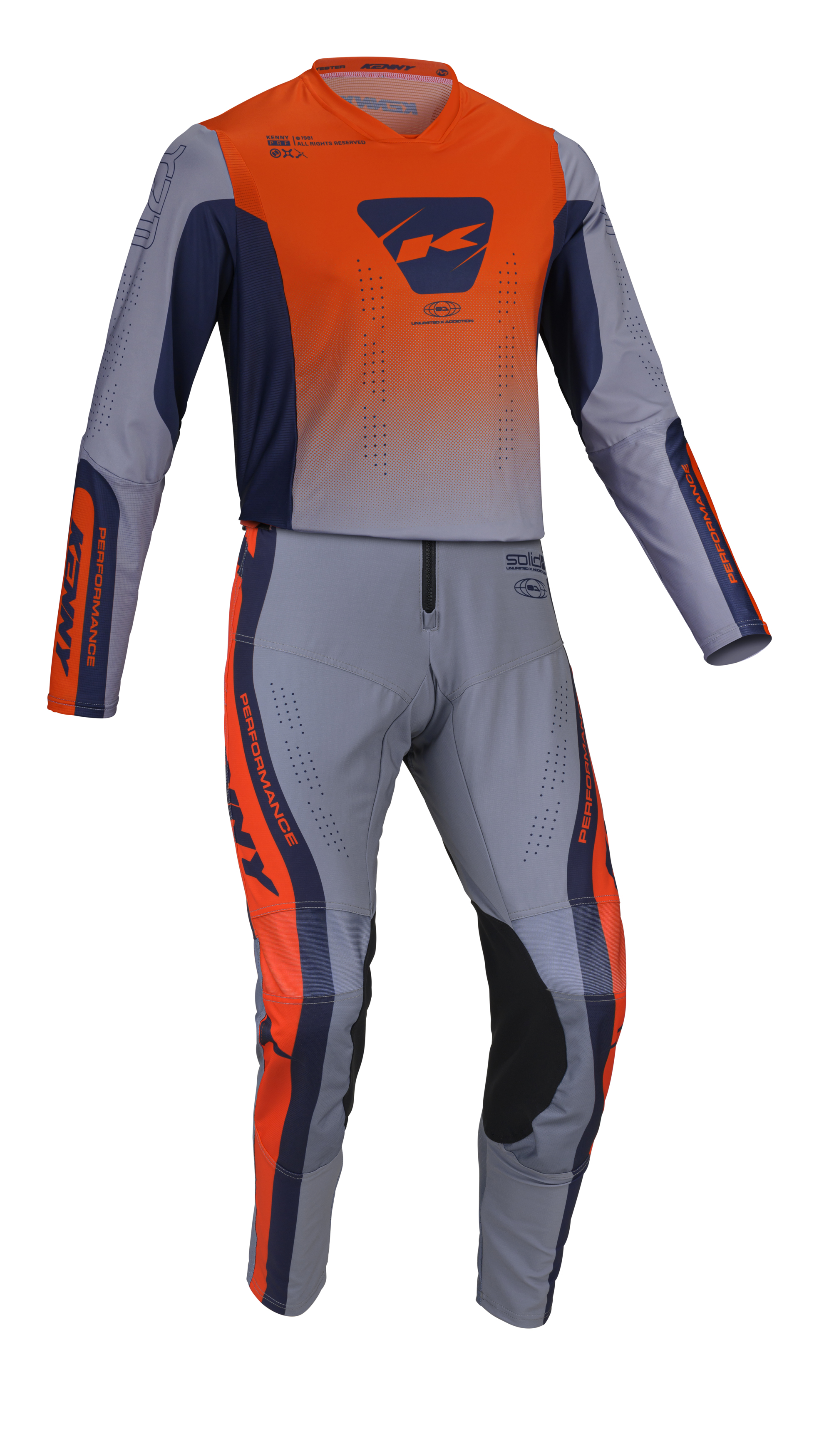 KENNY Performance Pants Kid Orange - 3