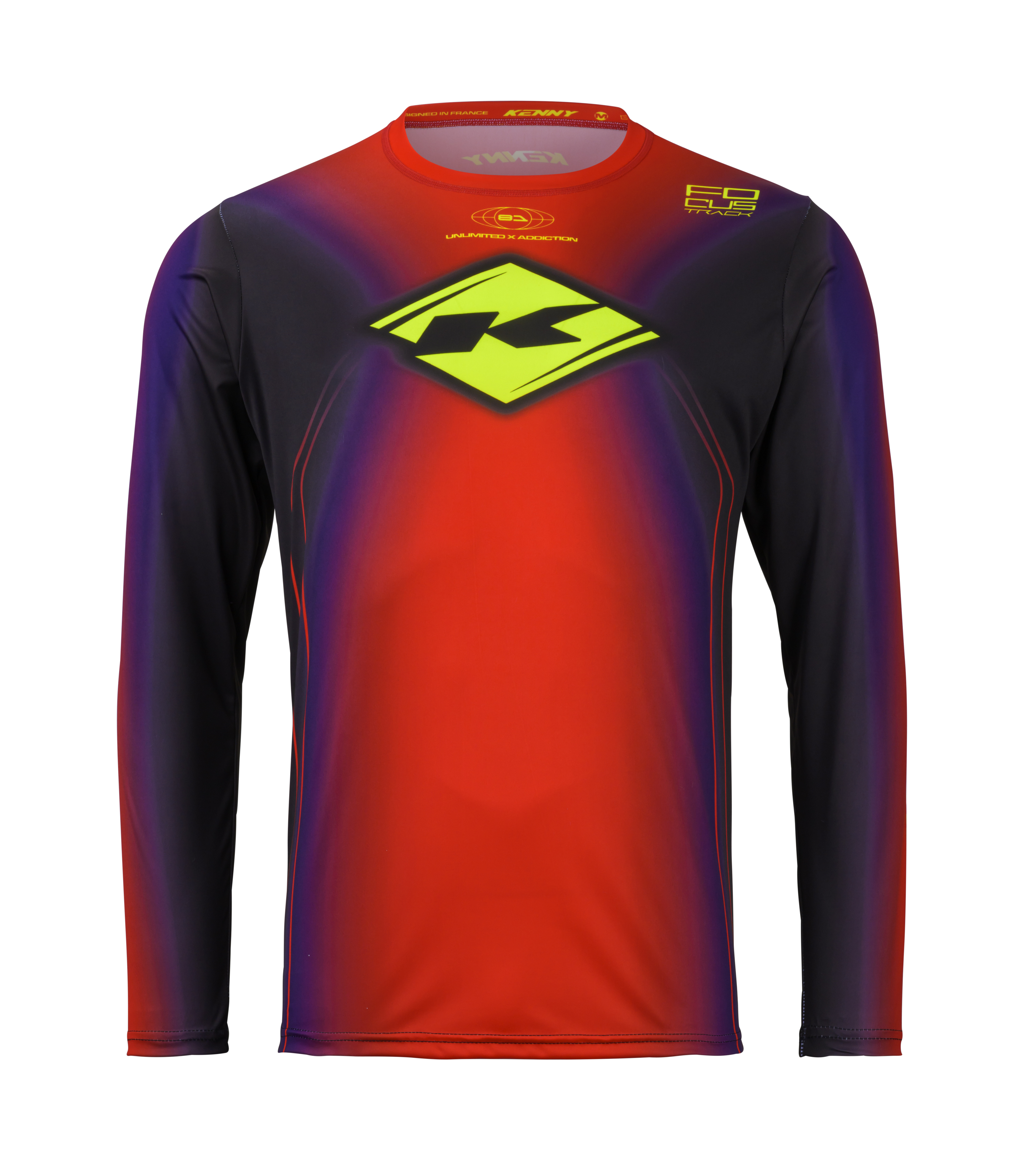 KENNY Track MX Jersey Kid Focus Red