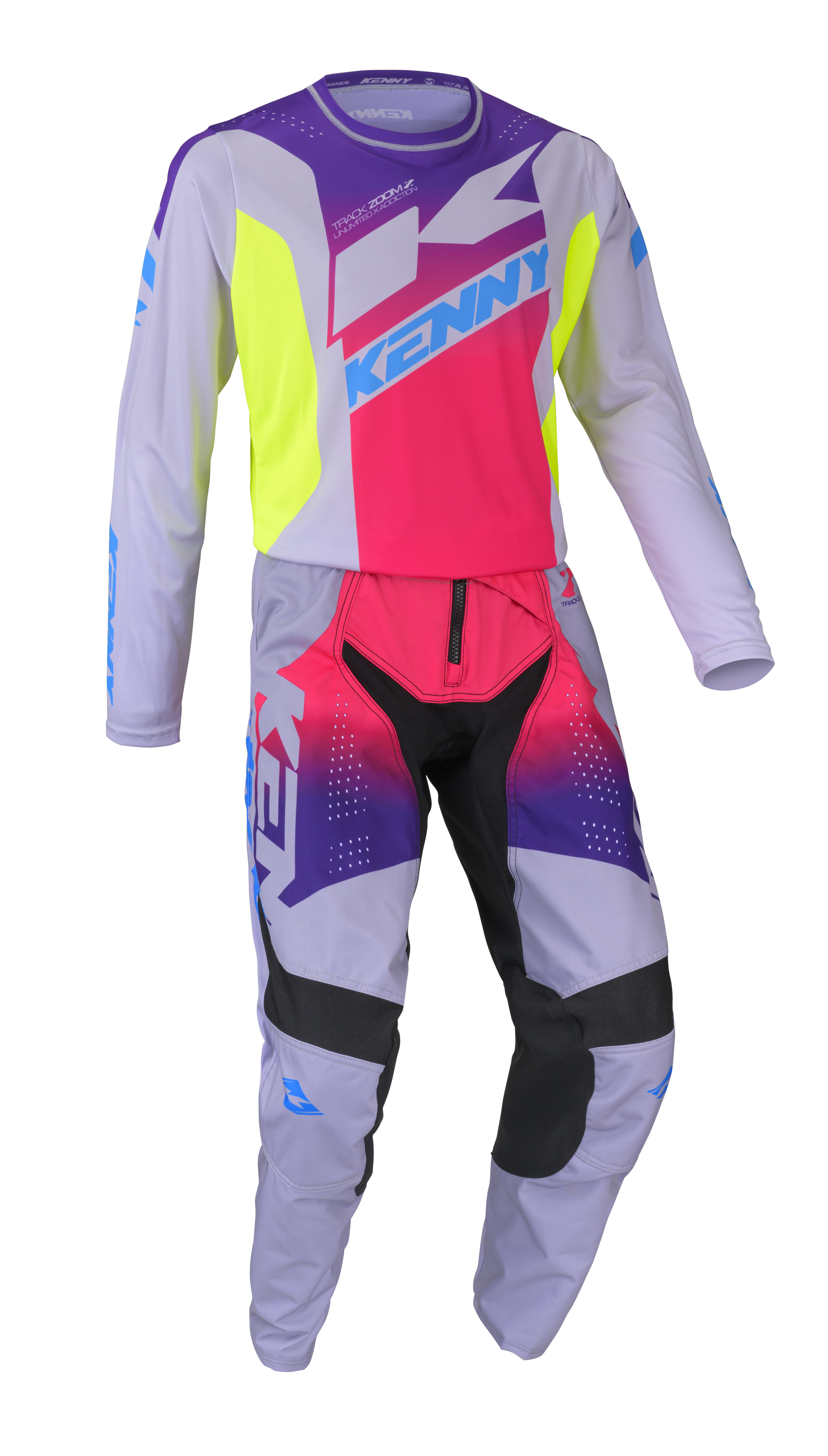 TRACK JERSEY KID ZOOM GREY KENNY - 4