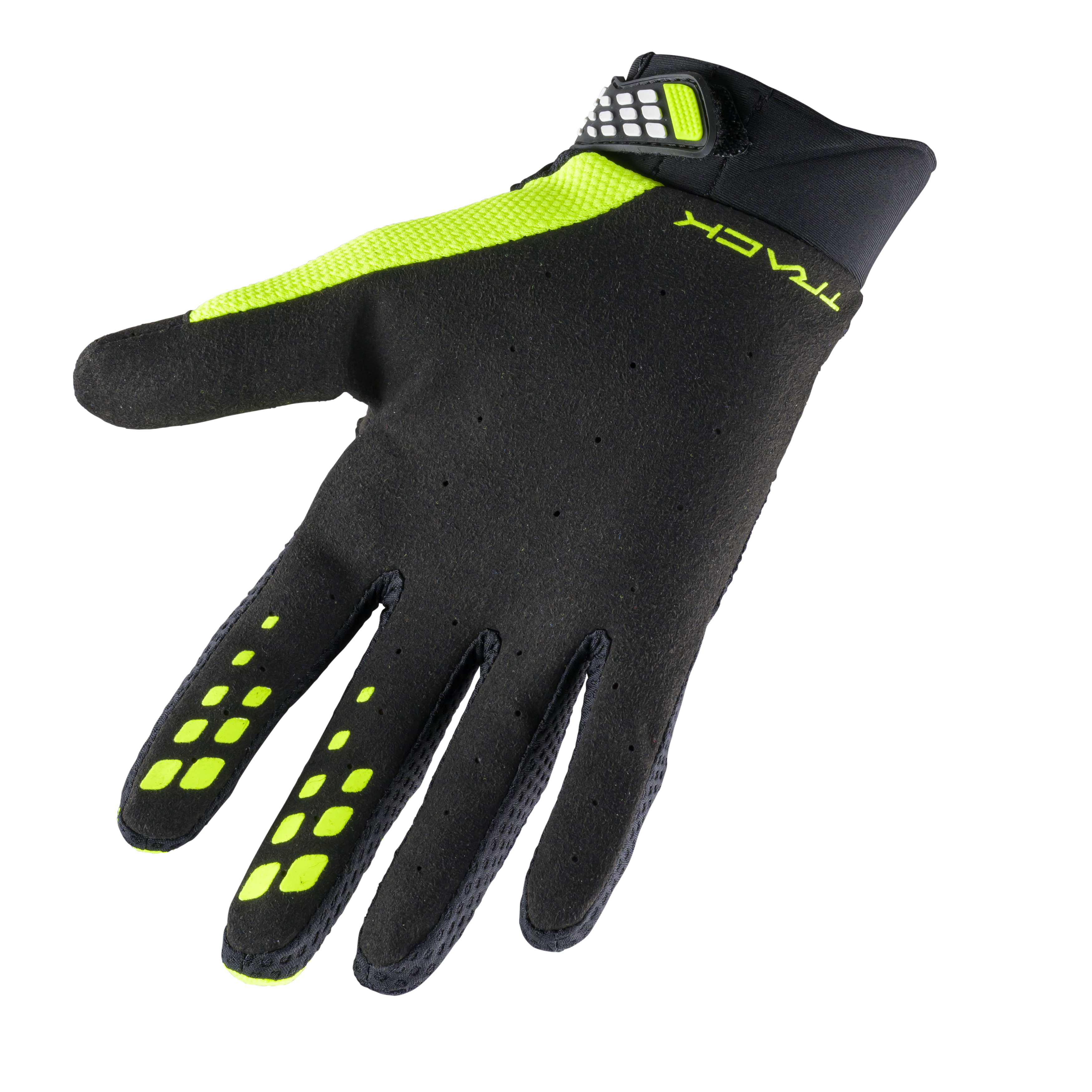 KENNY TRACK GLOVES KID NEON YELLOW - 2