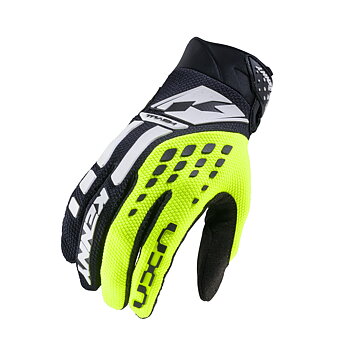 KENNY TRACK GLOVES KID NEON YELLOW