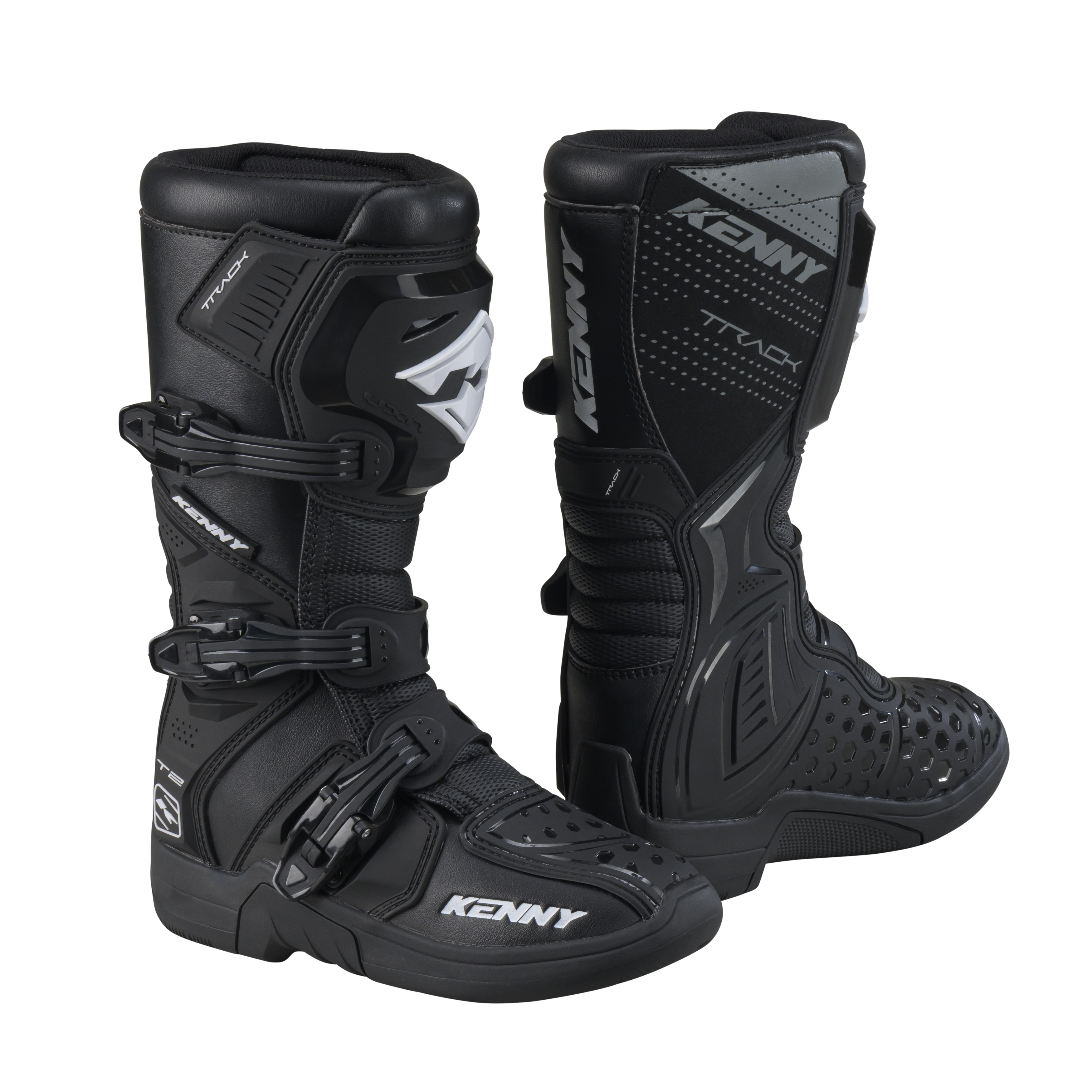 KENNY T2 TRACK BOOTS JUNIOR BLACK