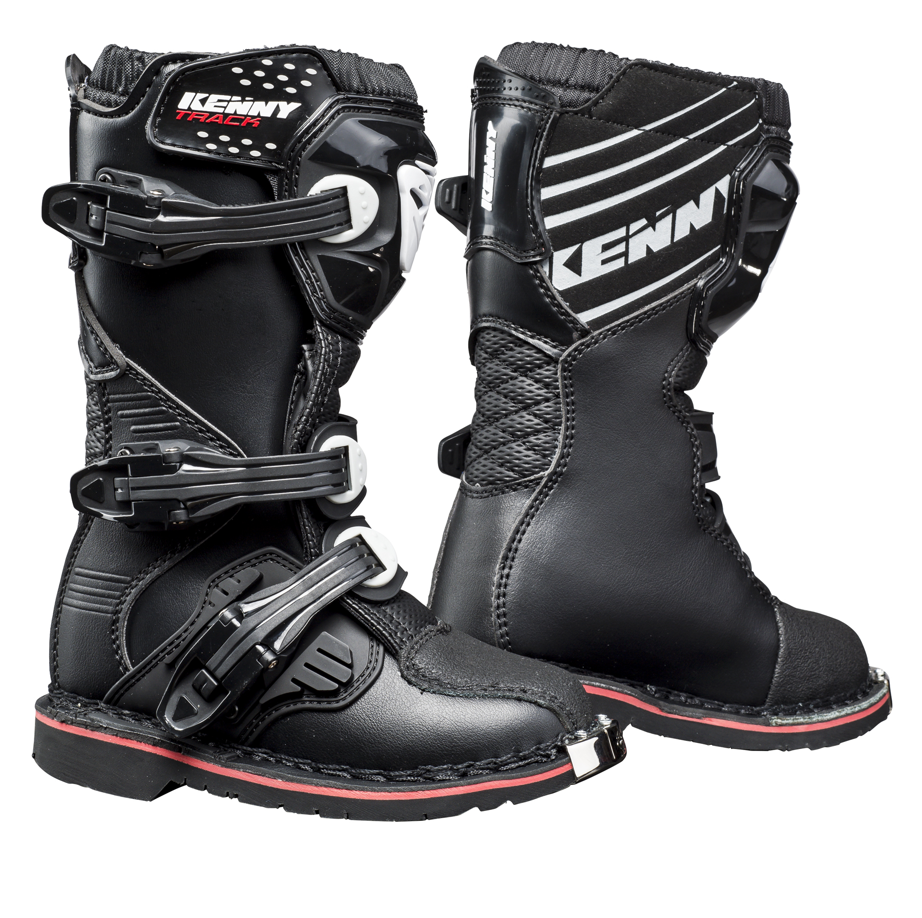 KENNY TRACK BOOTS FOR KID BLACK