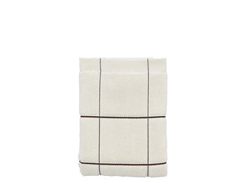 Södahl organic Vista Handduk 50 x 100 cm Offwhite rutig