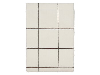 Södahl organic Vista Handduk 70 x 140 cm Offwhite rutig