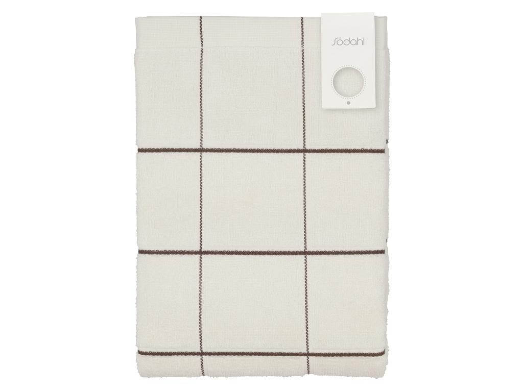 Södahl organic Vista Handduk 70 x 140 cm Offwhite rutig - 3
