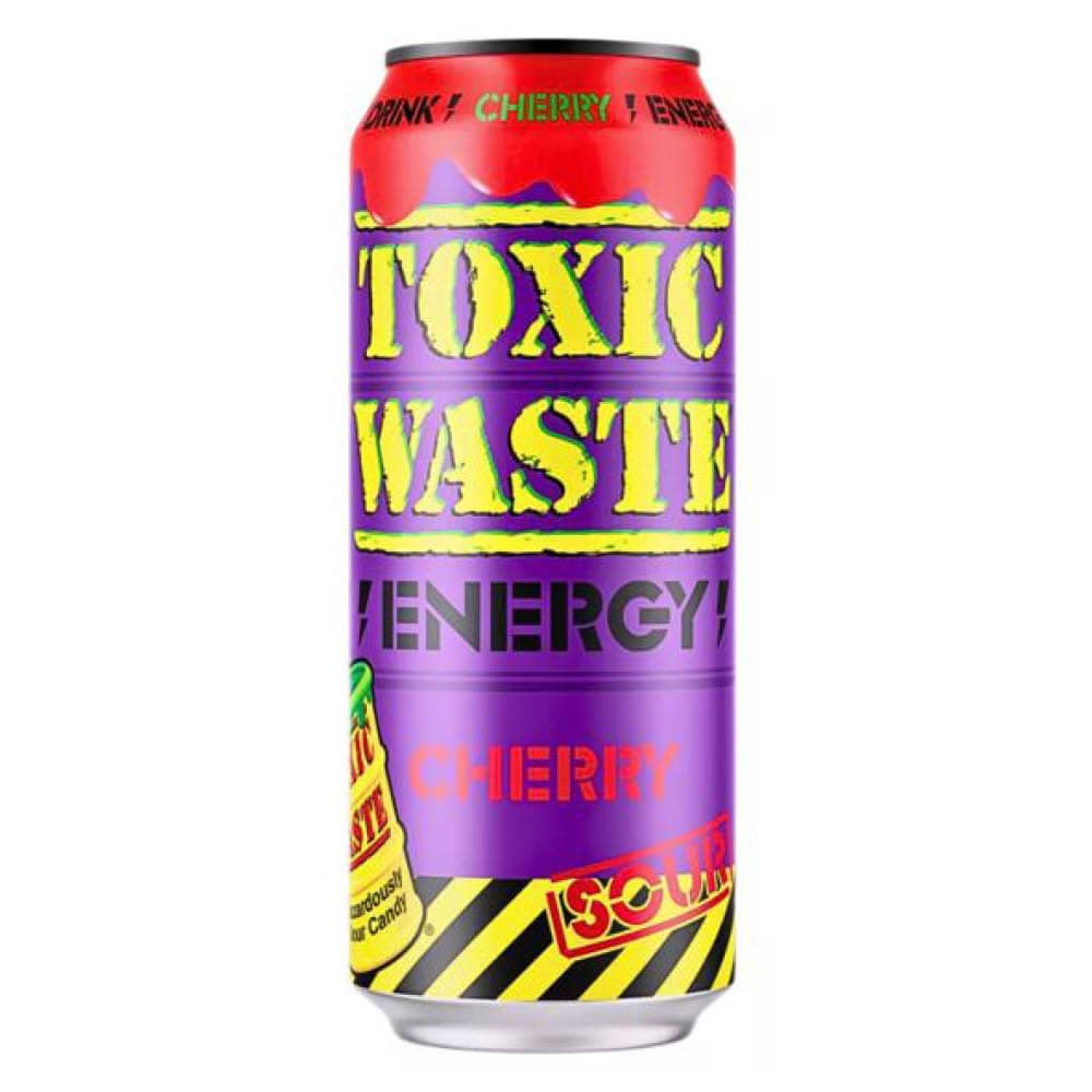Toxic Waste Energy Drink Sour Cherry 500 ml