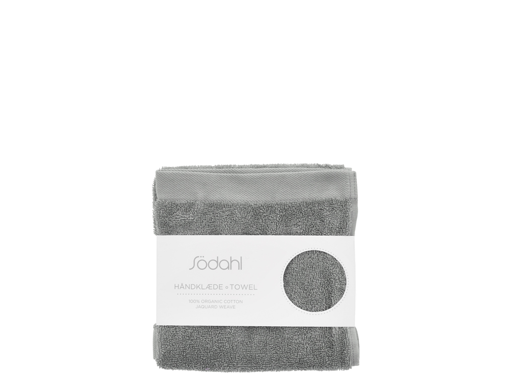 Södahl organic Comfort Handduk 40 x 60 cm Stone Grey - 3