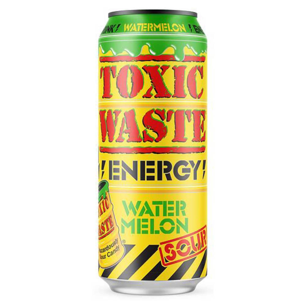 Toxic Waste Energy Drink Sour Watermelon 500 ml
