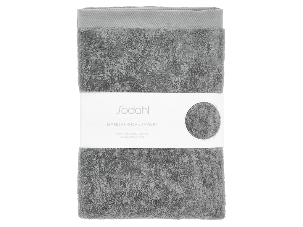 Södahl organic Comfort Handduk 70 x 140 cm Stone Grey - 3